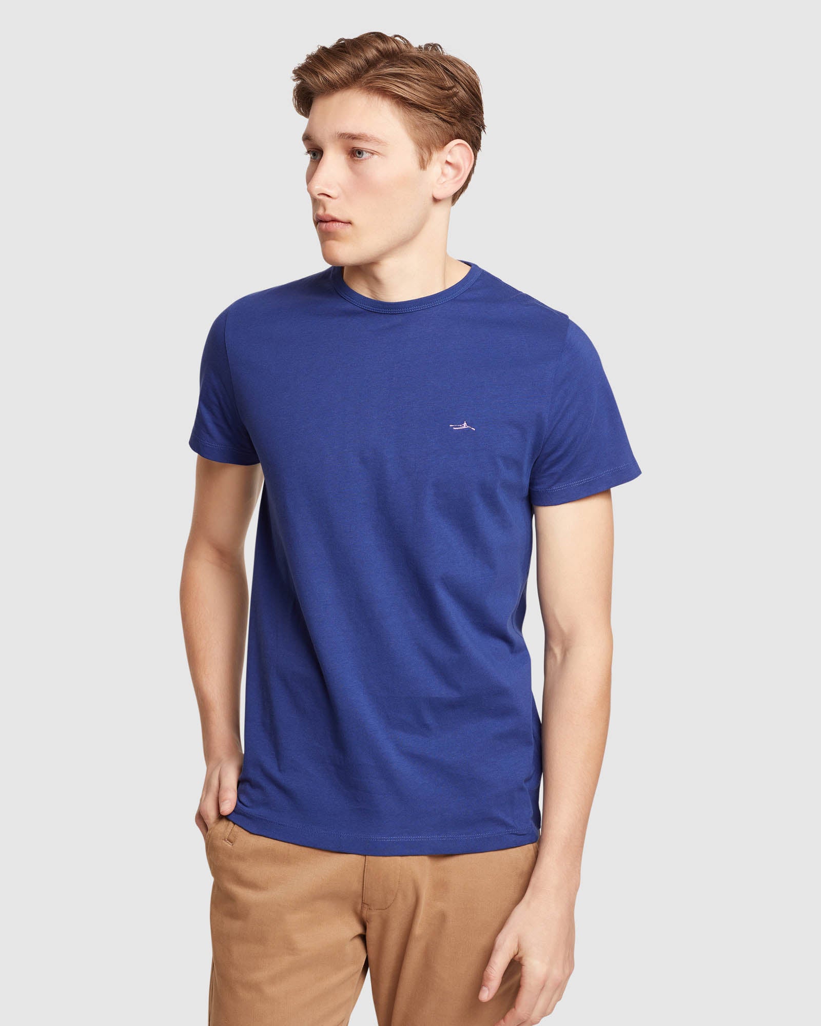 JED ORGANIC COTTON CREW NECK T-SHIRT