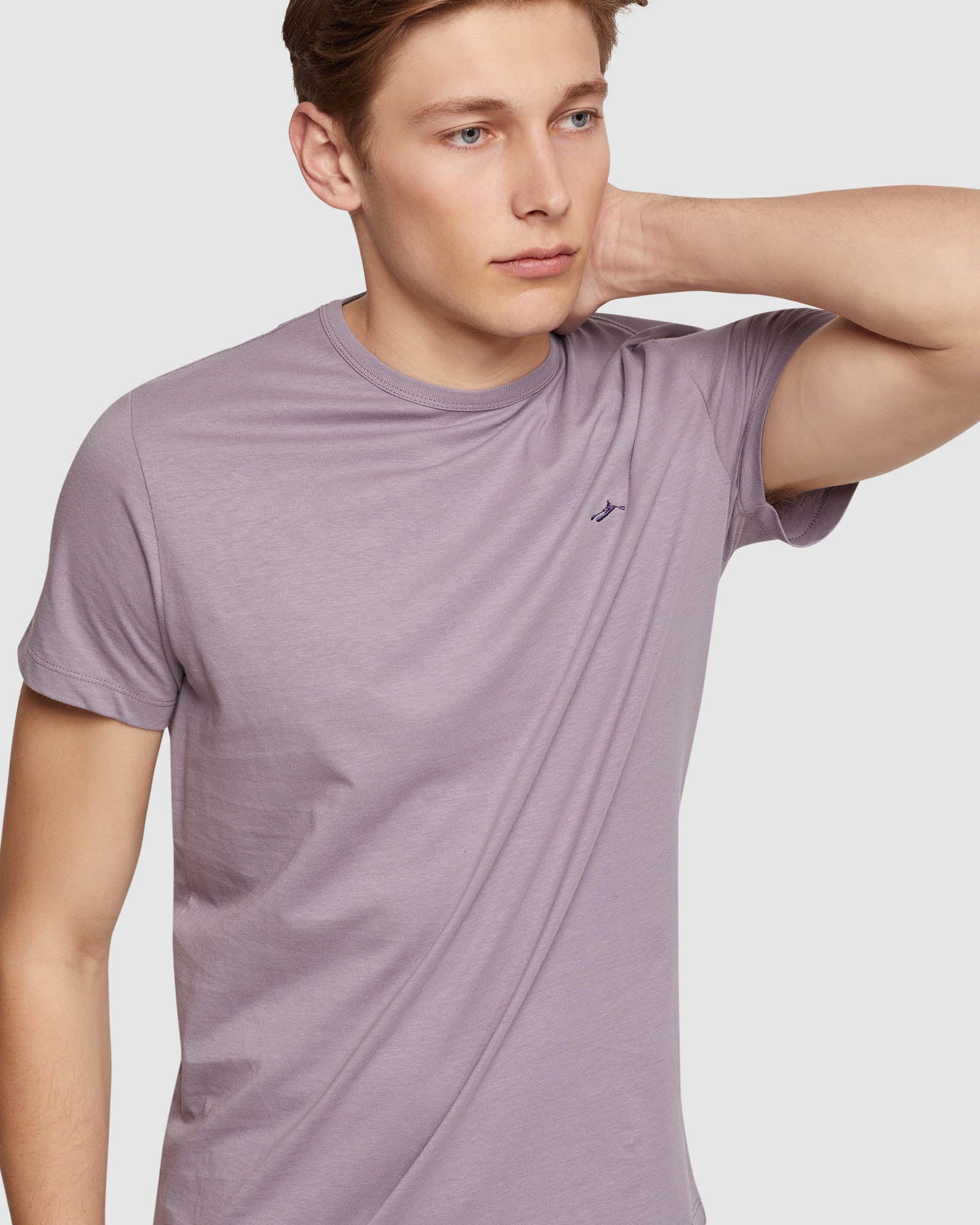 JED ORGANIC COTTON CREW NECK T-SHIRT