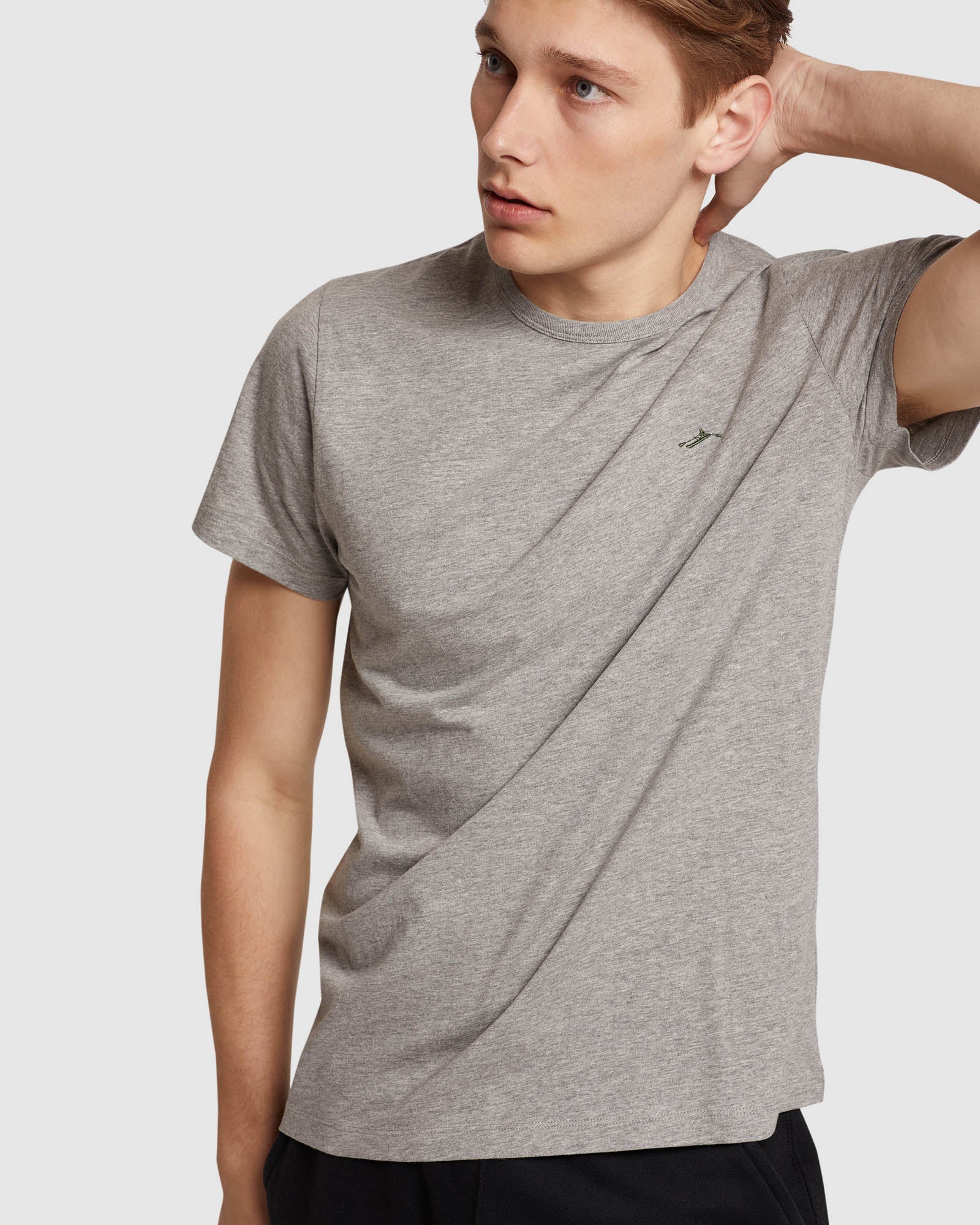 JED ORGANIC COTTON CREW NECK T-SHIRT