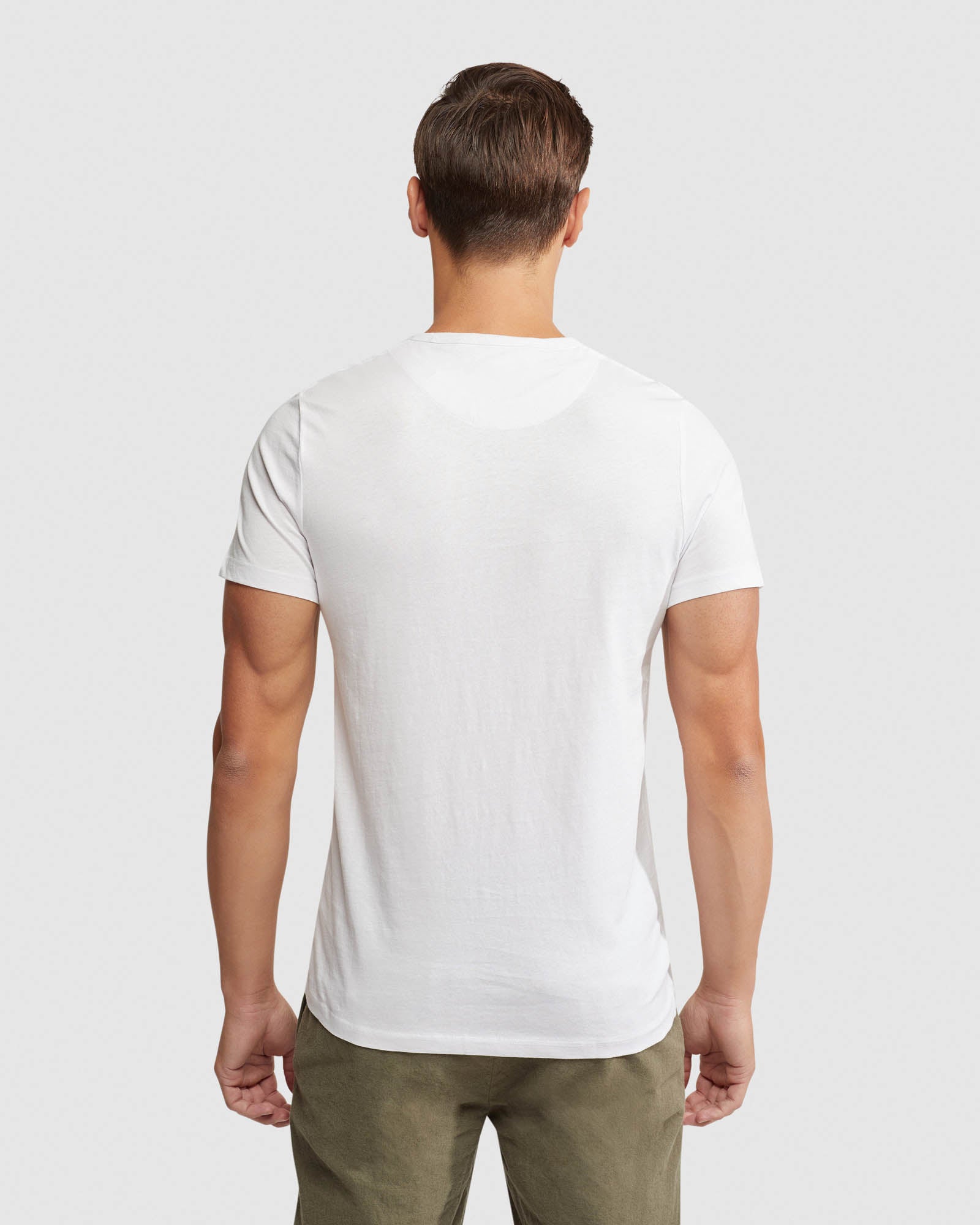 JED ORGANIC COTTON CREW NECK T-SHIRT