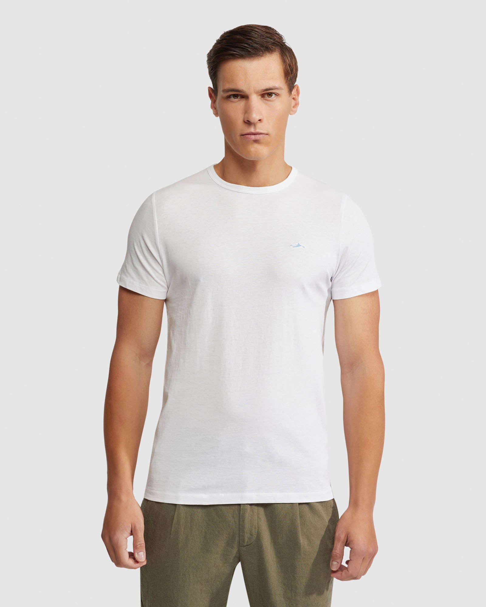 JED ORGANIC COTTON CREW NECK T-SHIRT