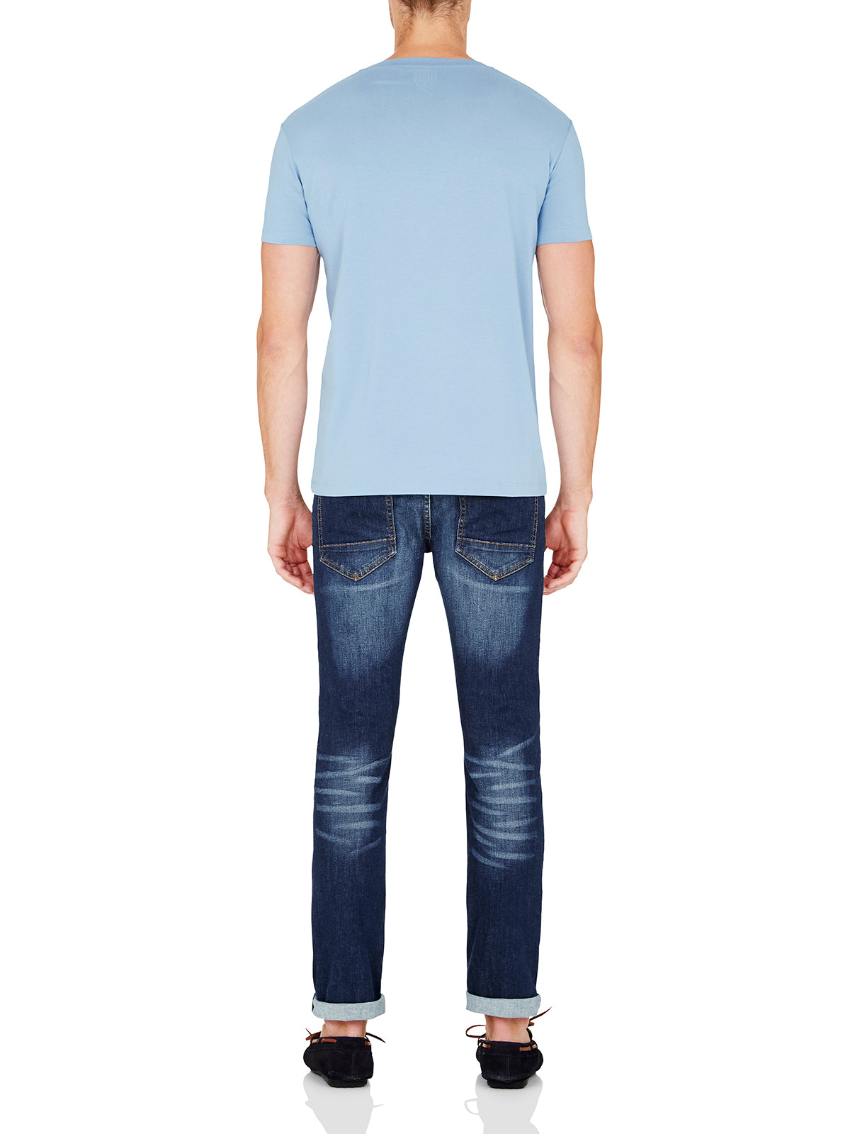 PETER STRETCH V-NECK T-SHIRT