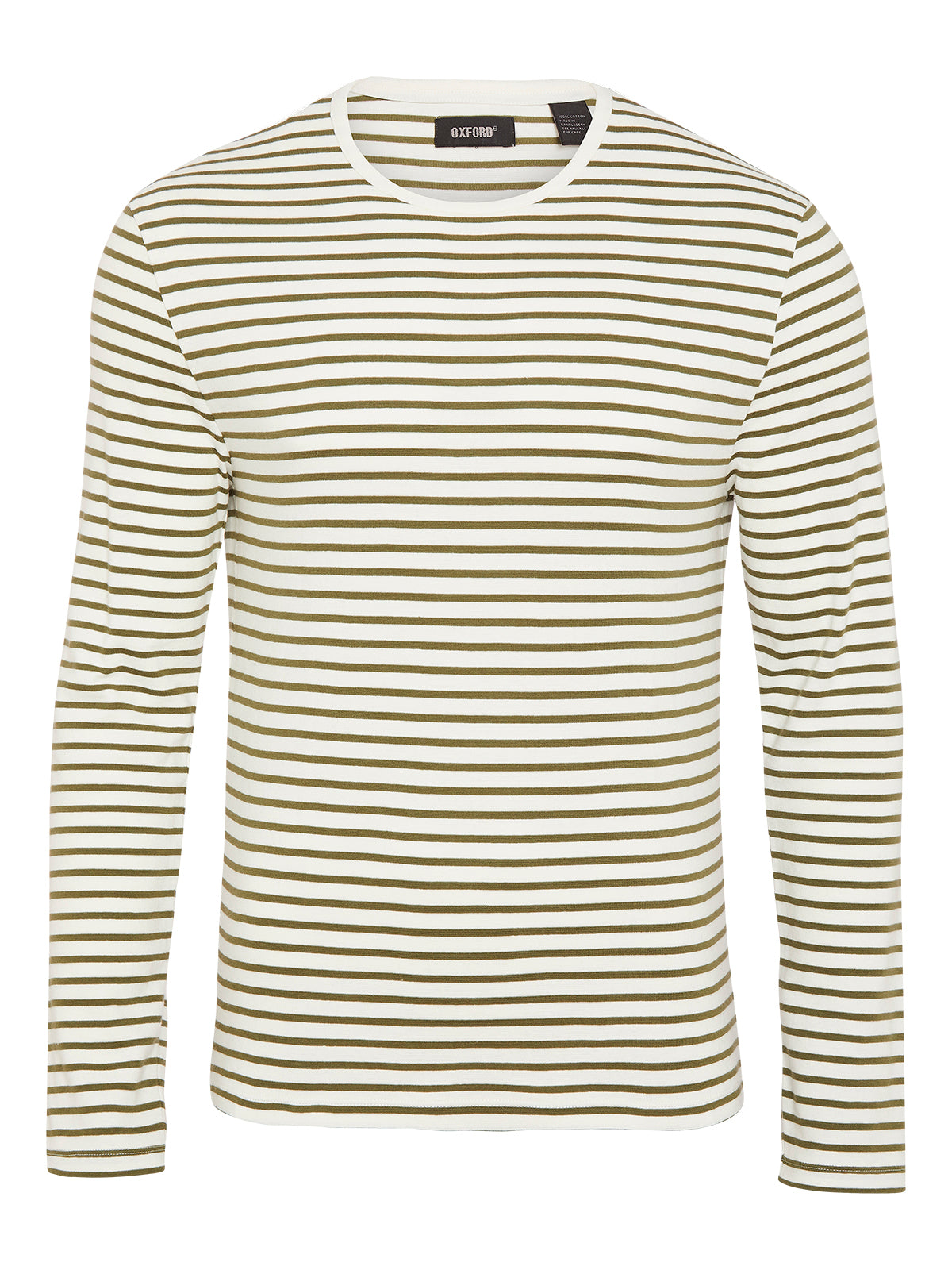 PARKER STRIPED CREW NECK T-SHIRT