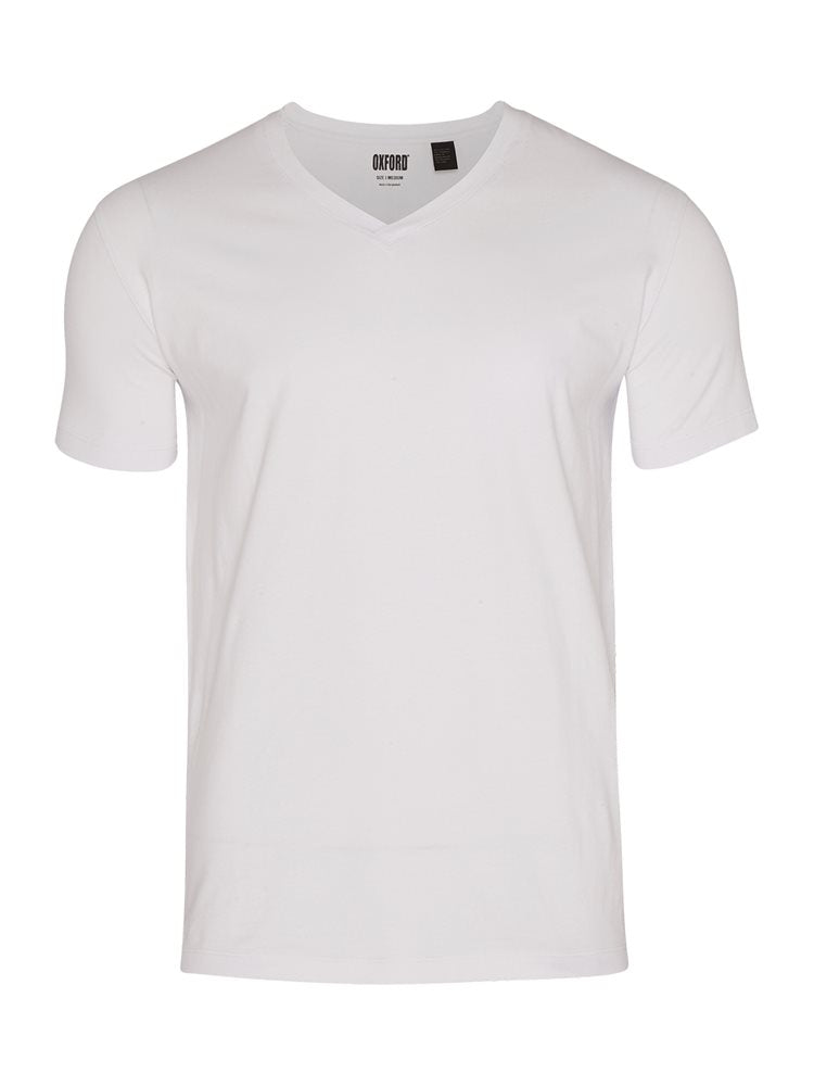 PETER STRETCH V-NECK T-SHIRT