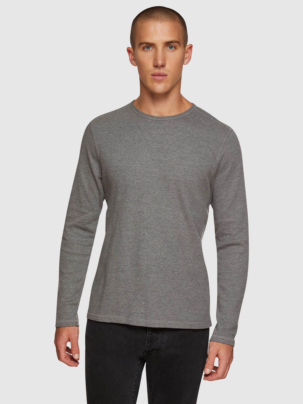 ALBERT WAFFLE LONG SLEEVE T-SHIRT