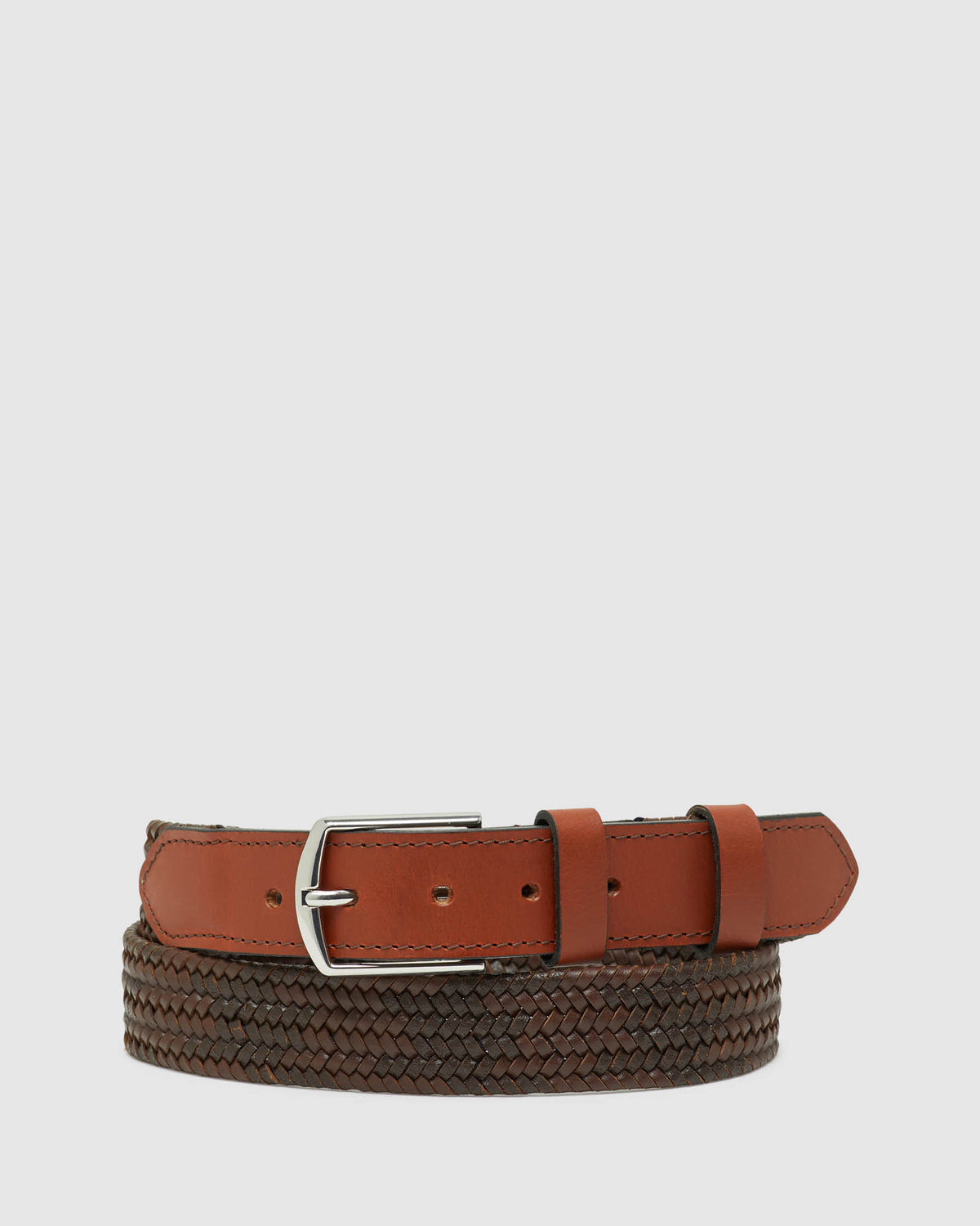 mens stretch woven belt