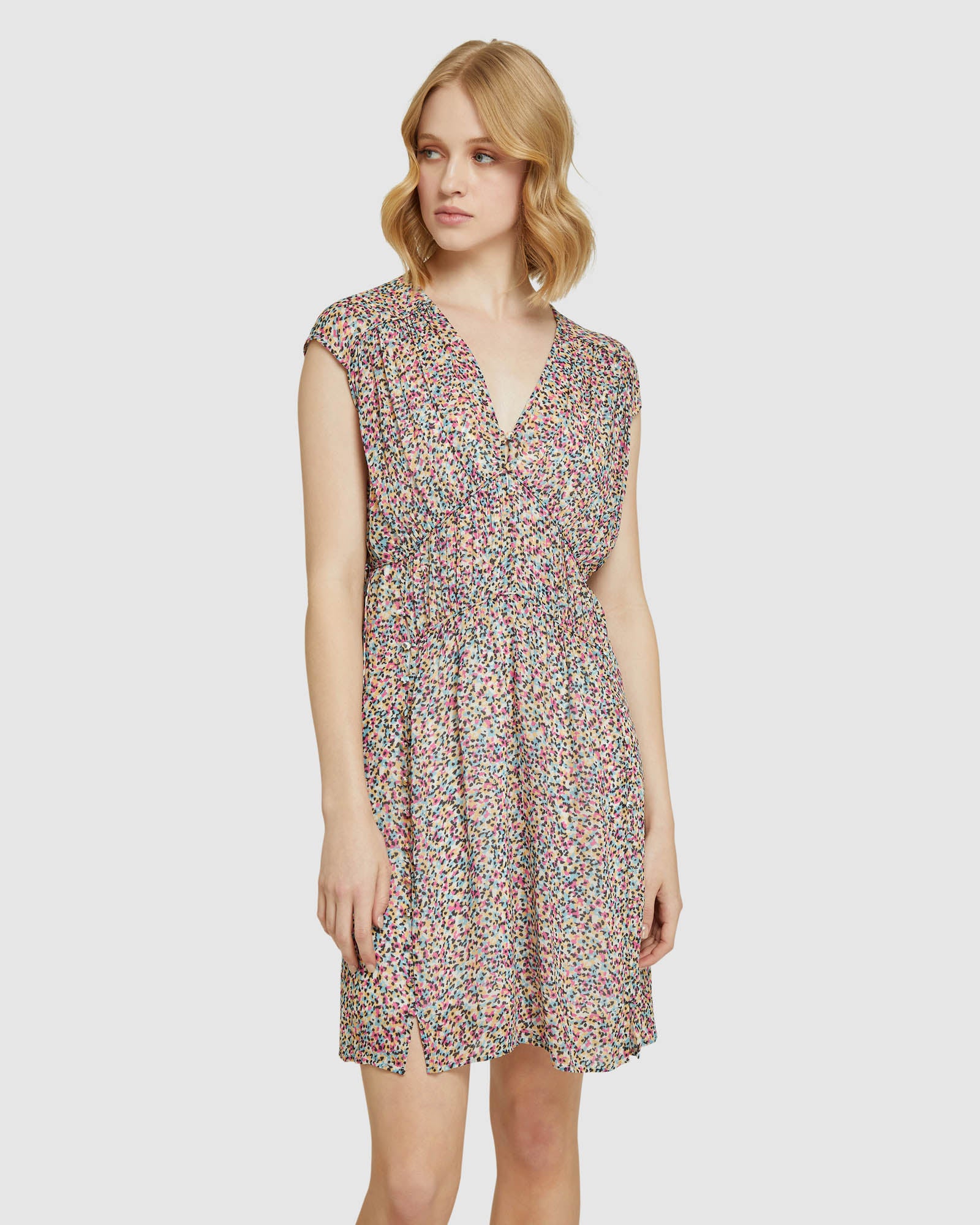 ARIALLA SPOT DRESS