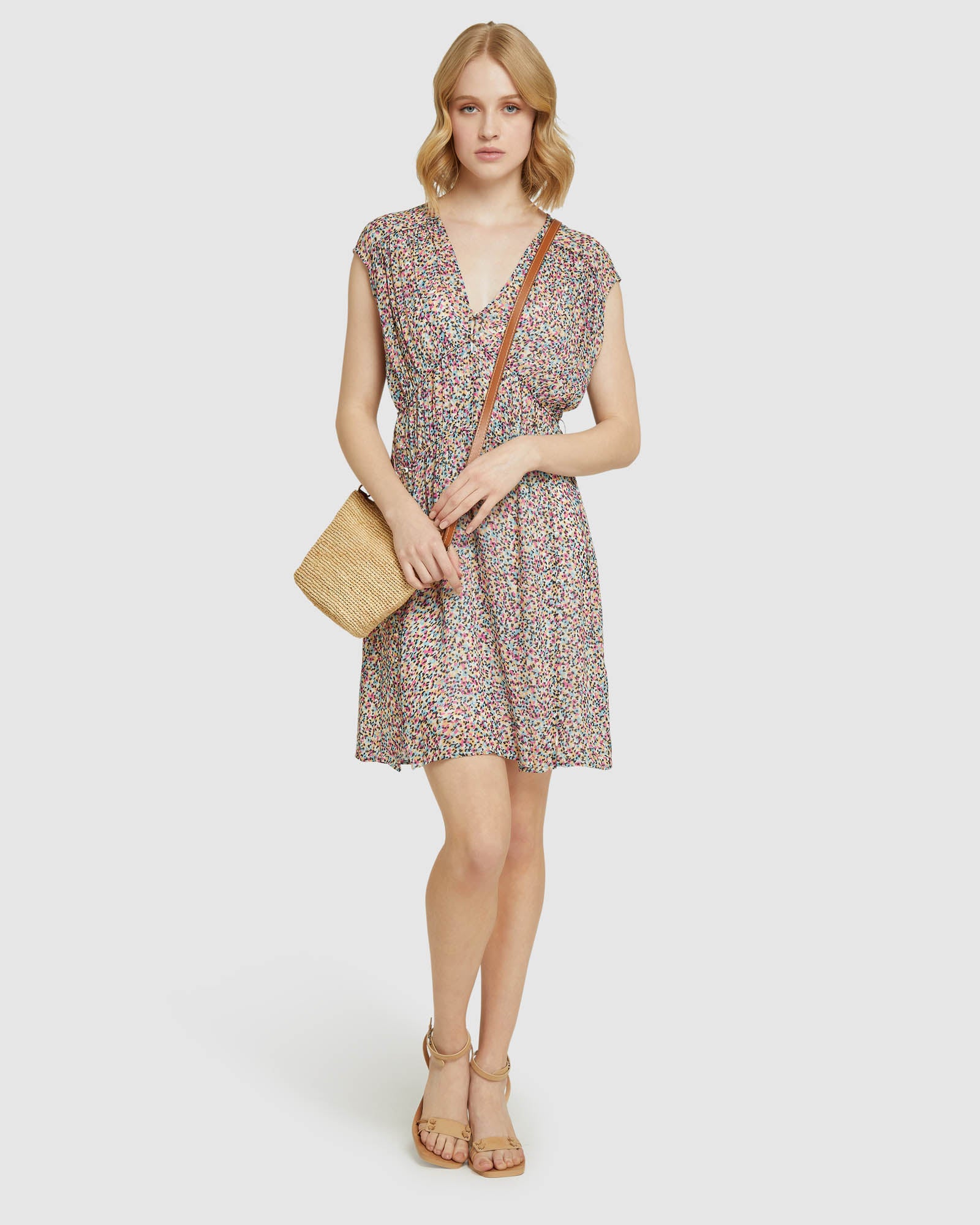 ARIALLA SPOT DRESS