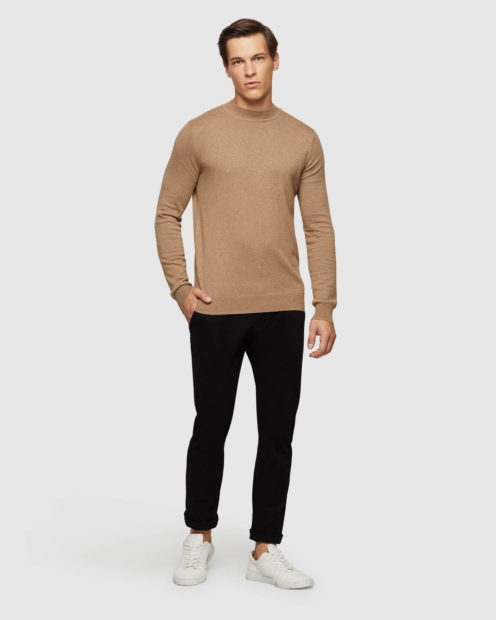 BART FUNNEL NECK KNIT