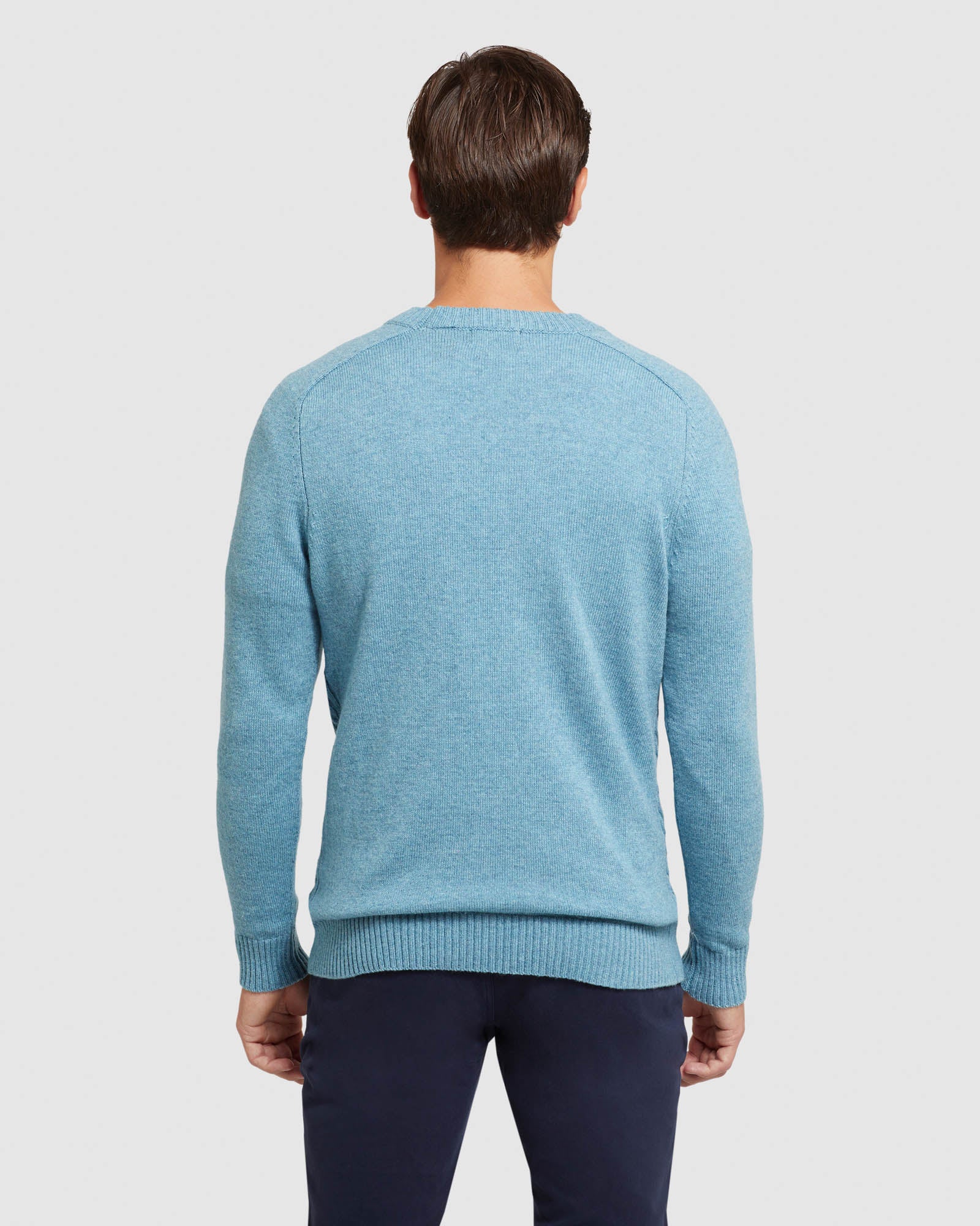 ASHBY WOOL BLEND CABLE KNIT