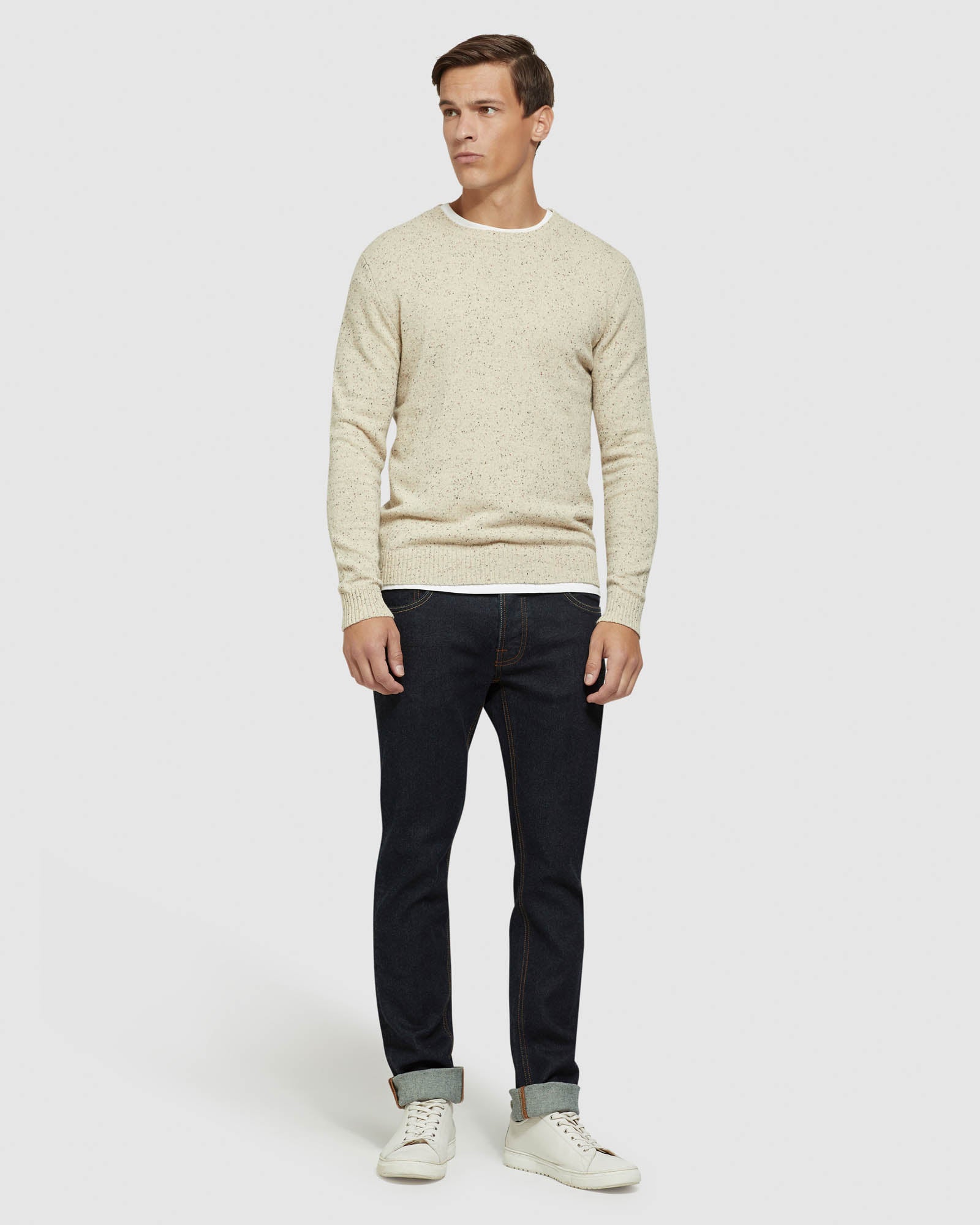 HARRY DONEGAL CREW NECK KNIT