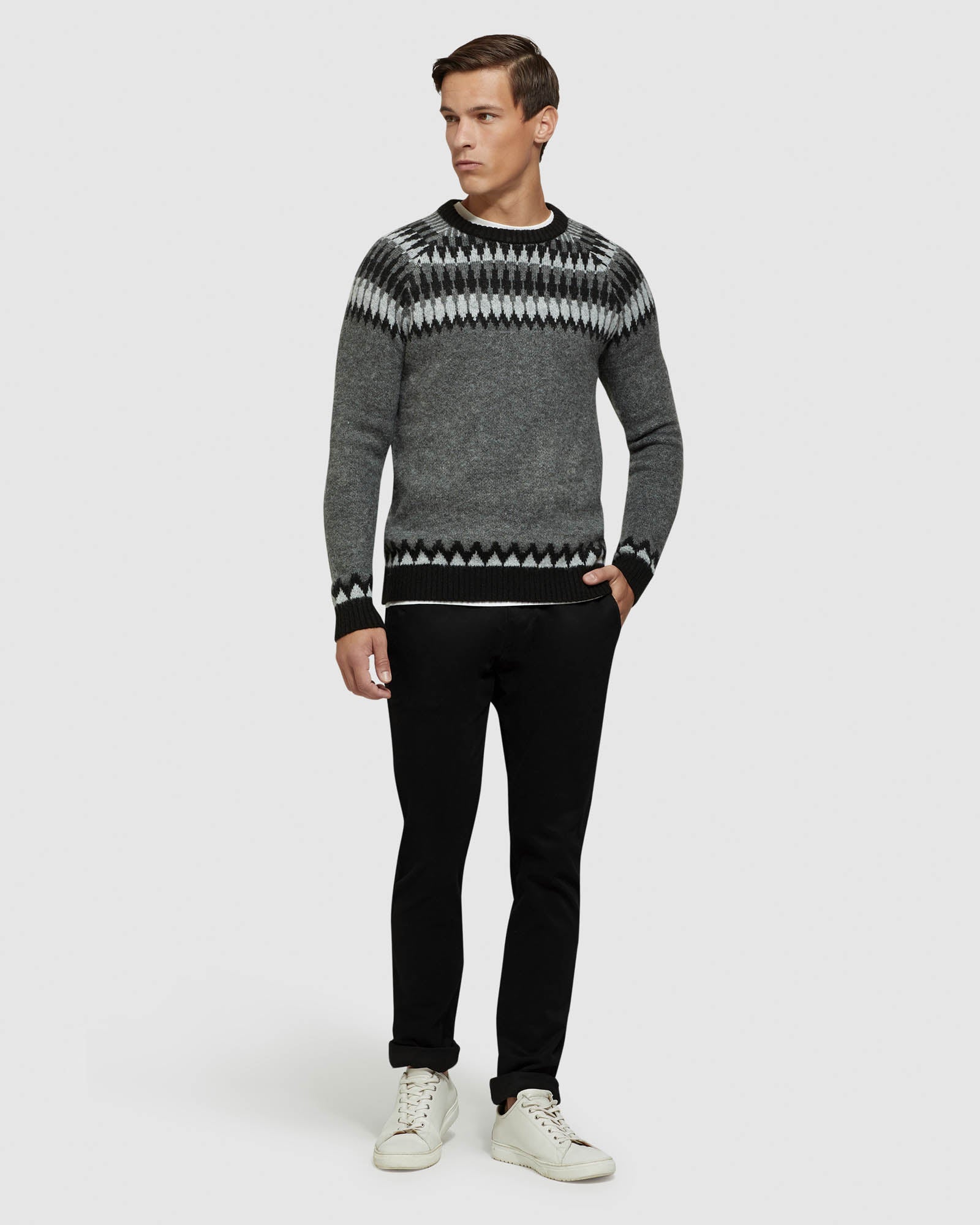 LACHIE PATTERNED KNIT