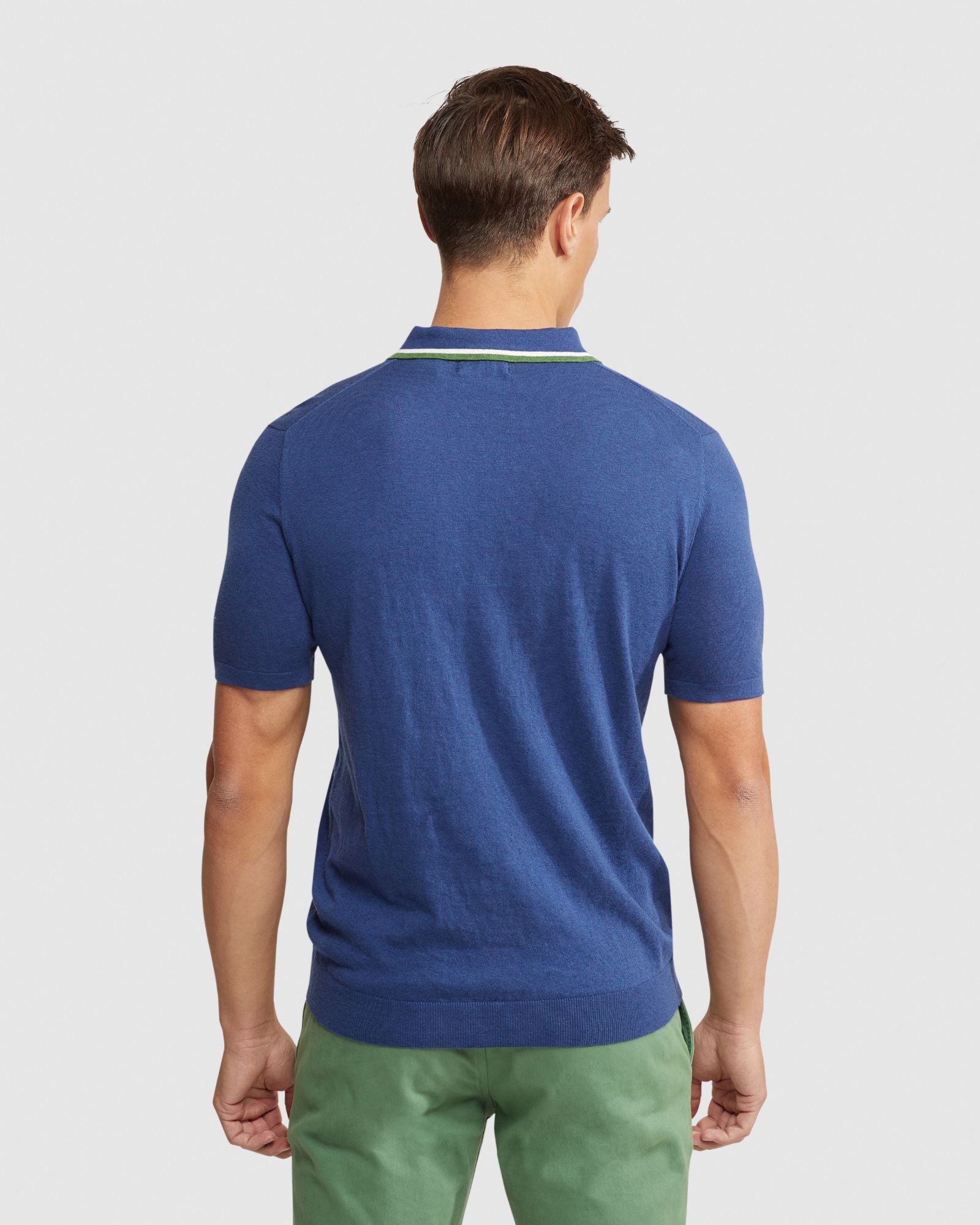 NEWTON KNITTED COTTON POLO