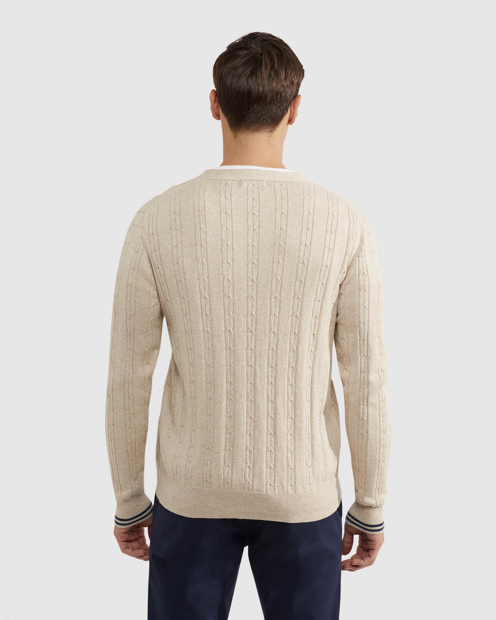 RUSTY CABLE CARDIGAN