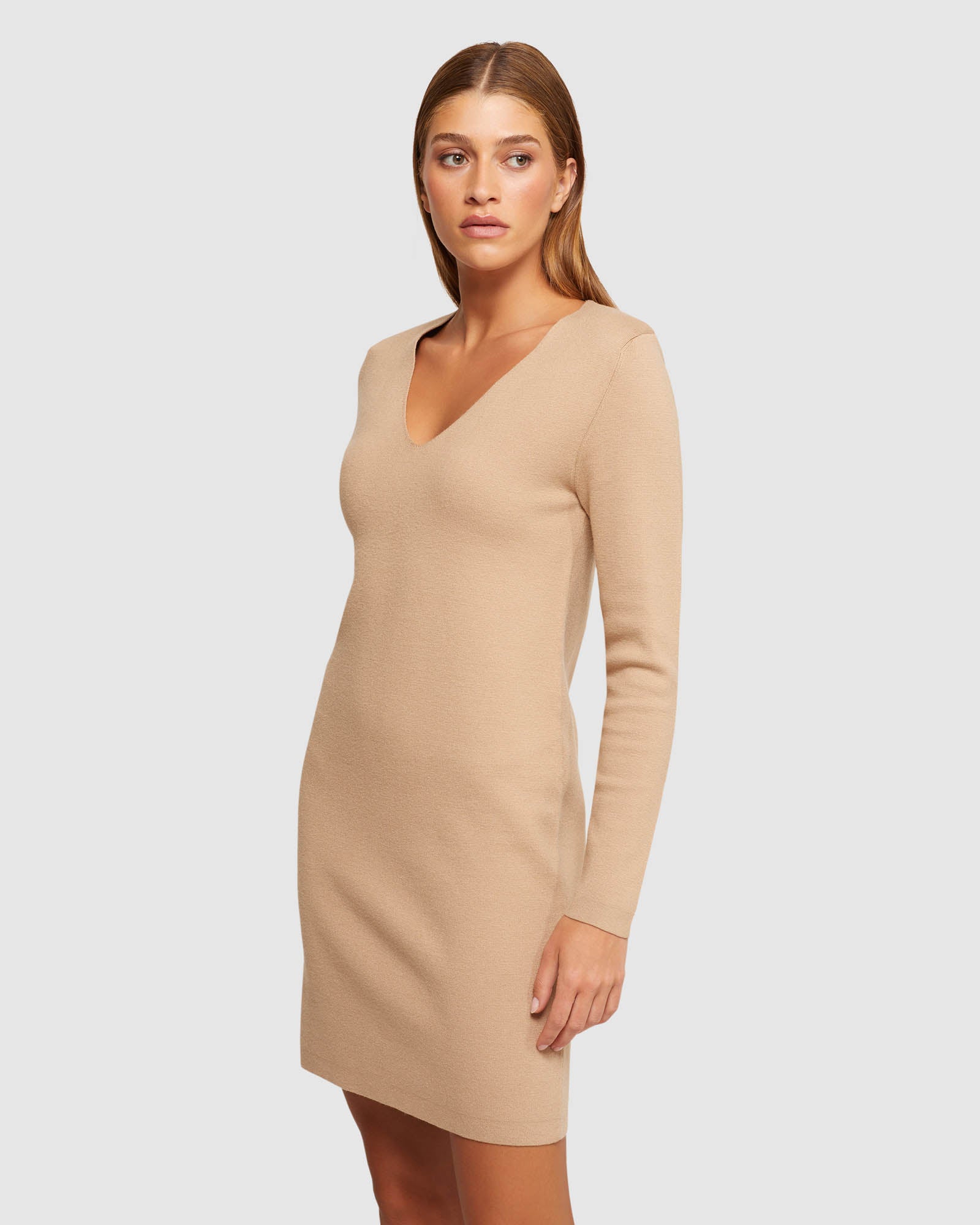 RAQUEL KNITTED MINI DRESS