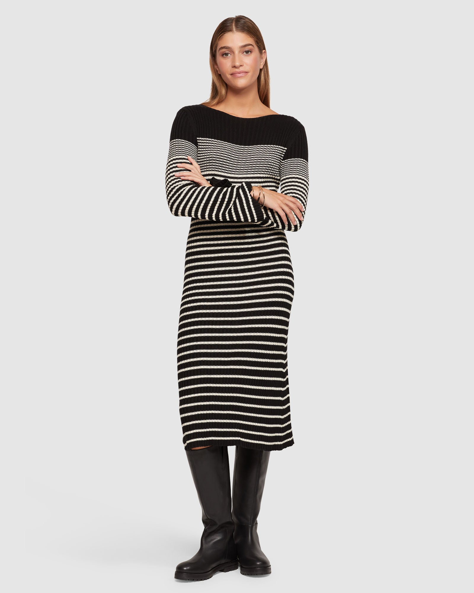 ROXIE STRIPE DRESS