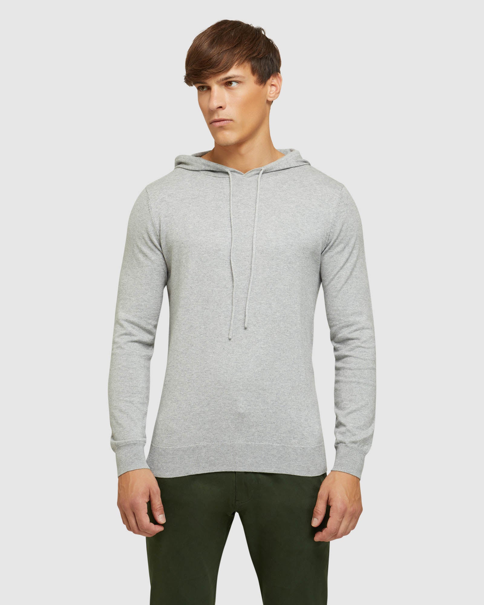 LOUIE COTTON CASHMERE HOODIE