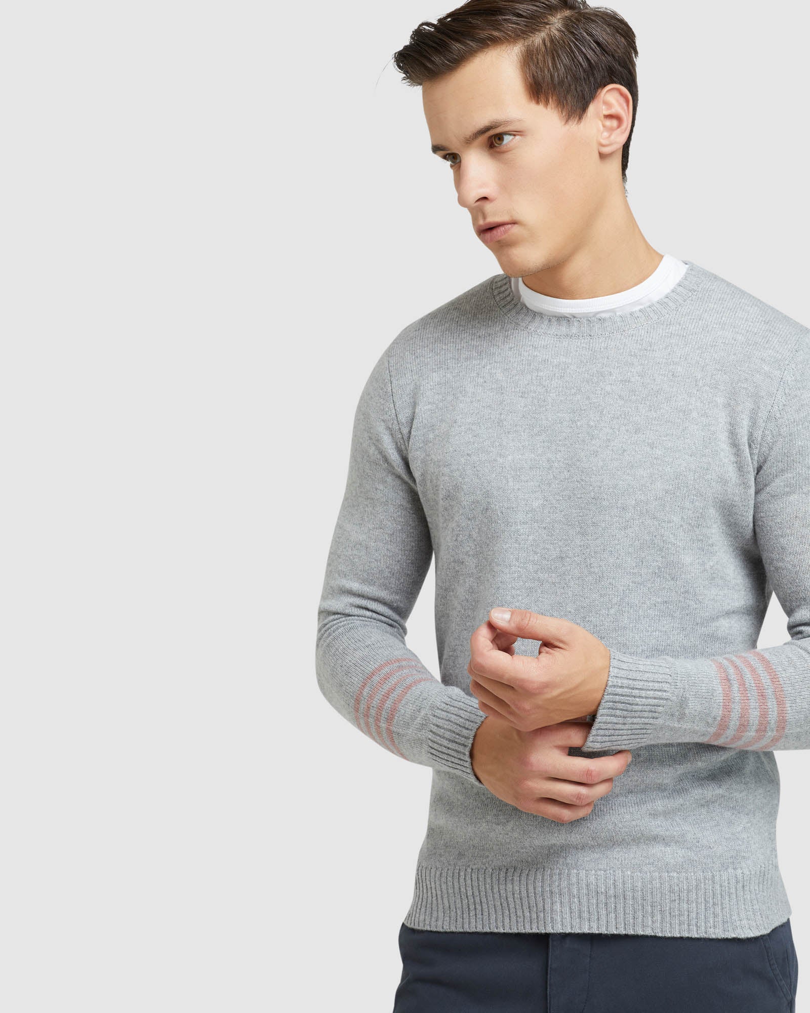 HARTLEY CONTRAST STRIPE KNIT