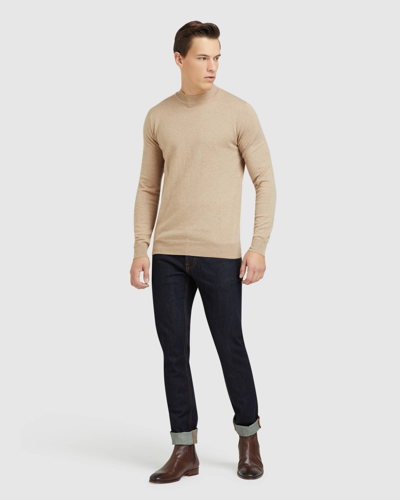 BART FUNNEL NECK KNIT