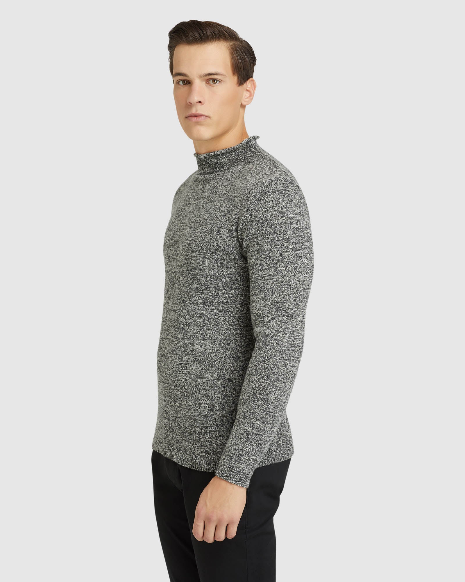 ARCHER FUNNEL NECK KNIT