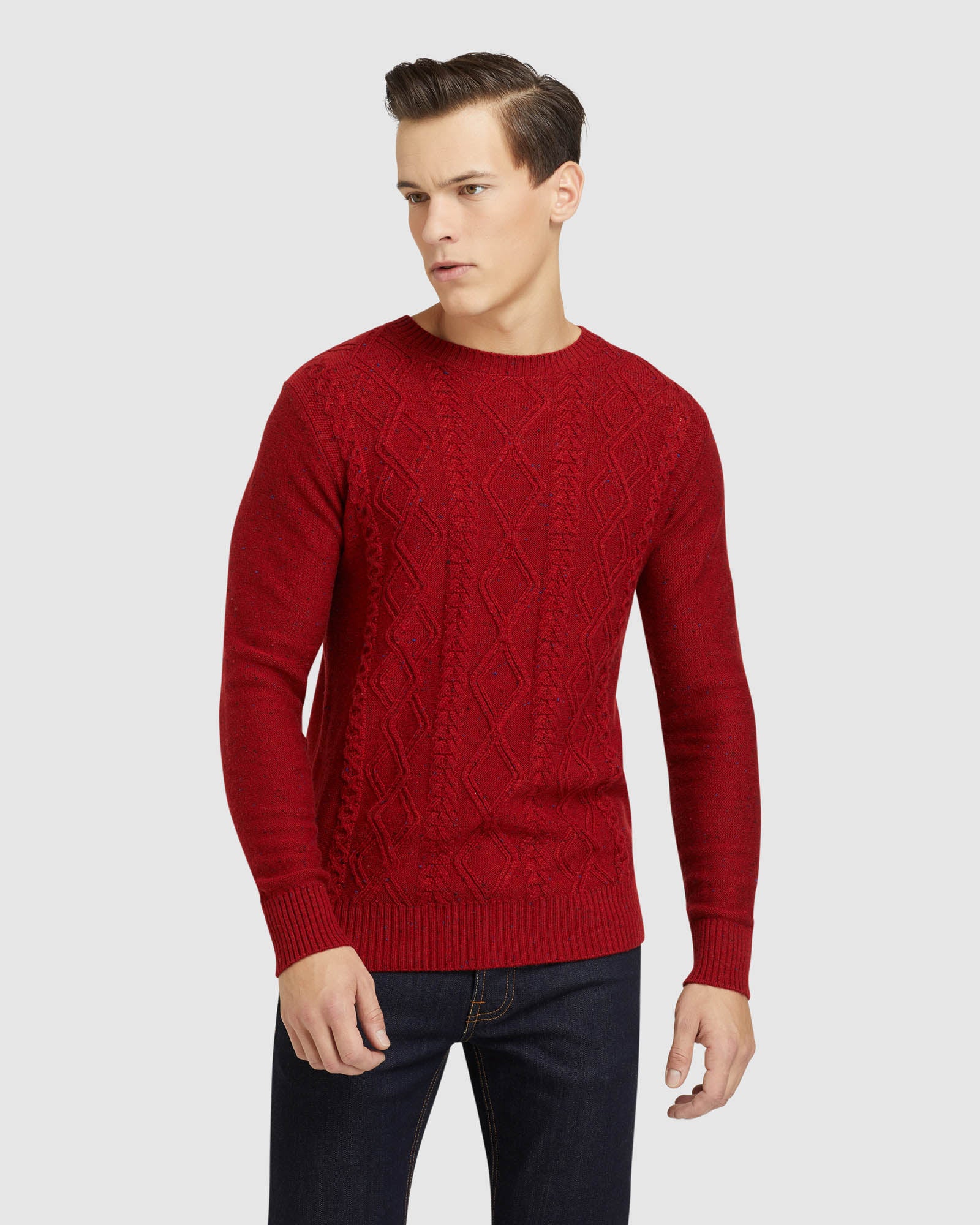 BECKETT CABLE DONEGAL KNIT