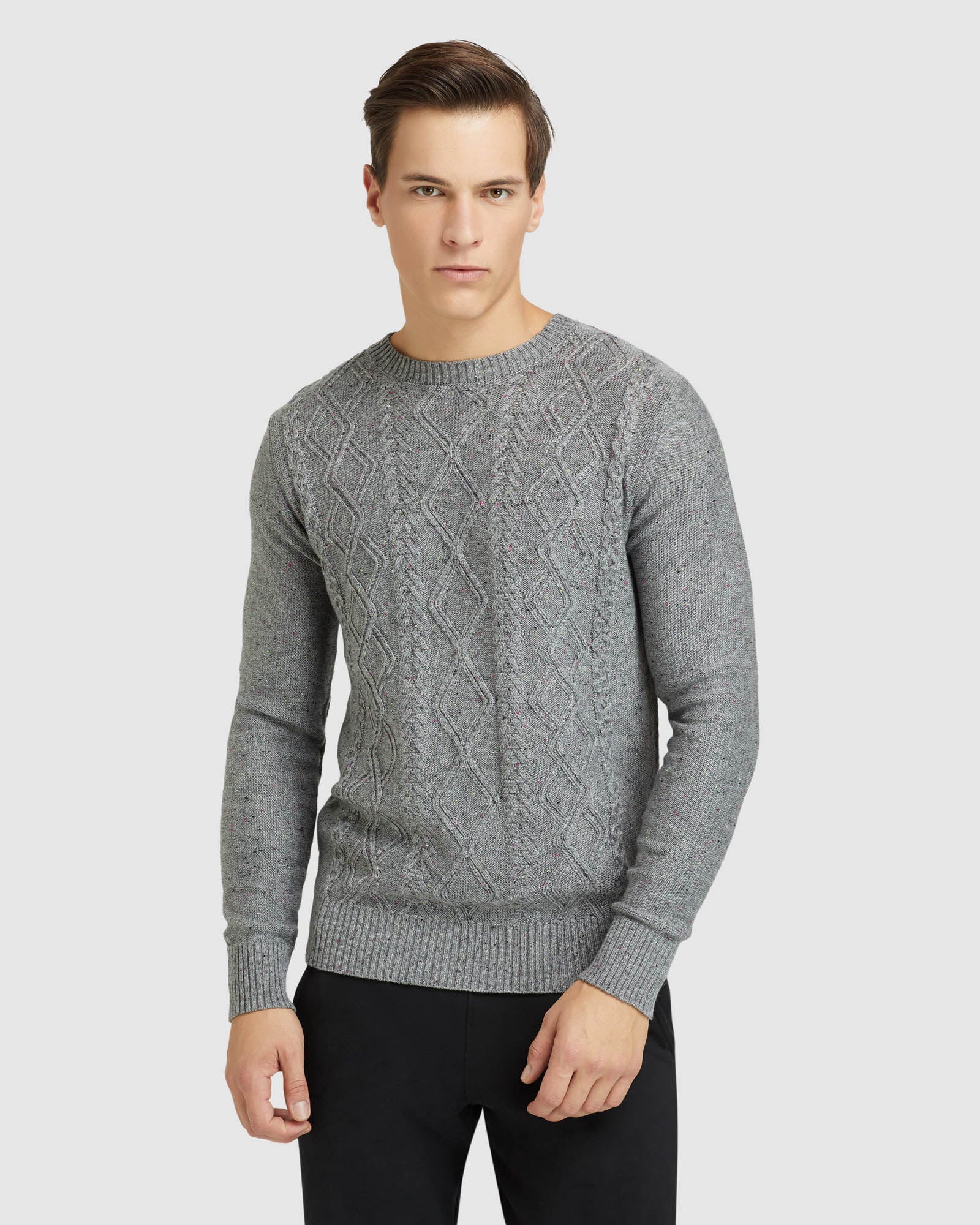 BECKETT CABLE DONEGAL KNIT