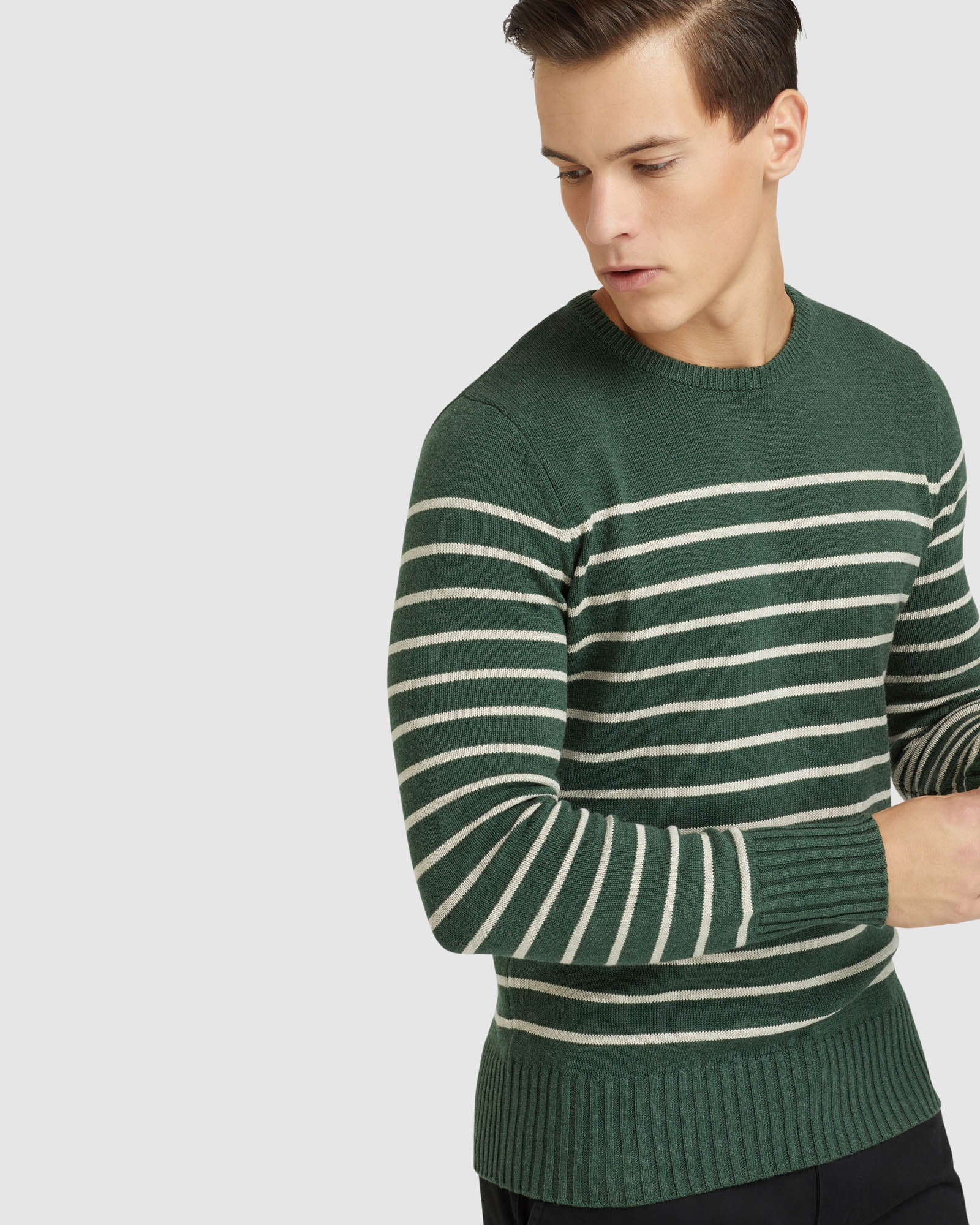 CARLO STRIPED KNIT