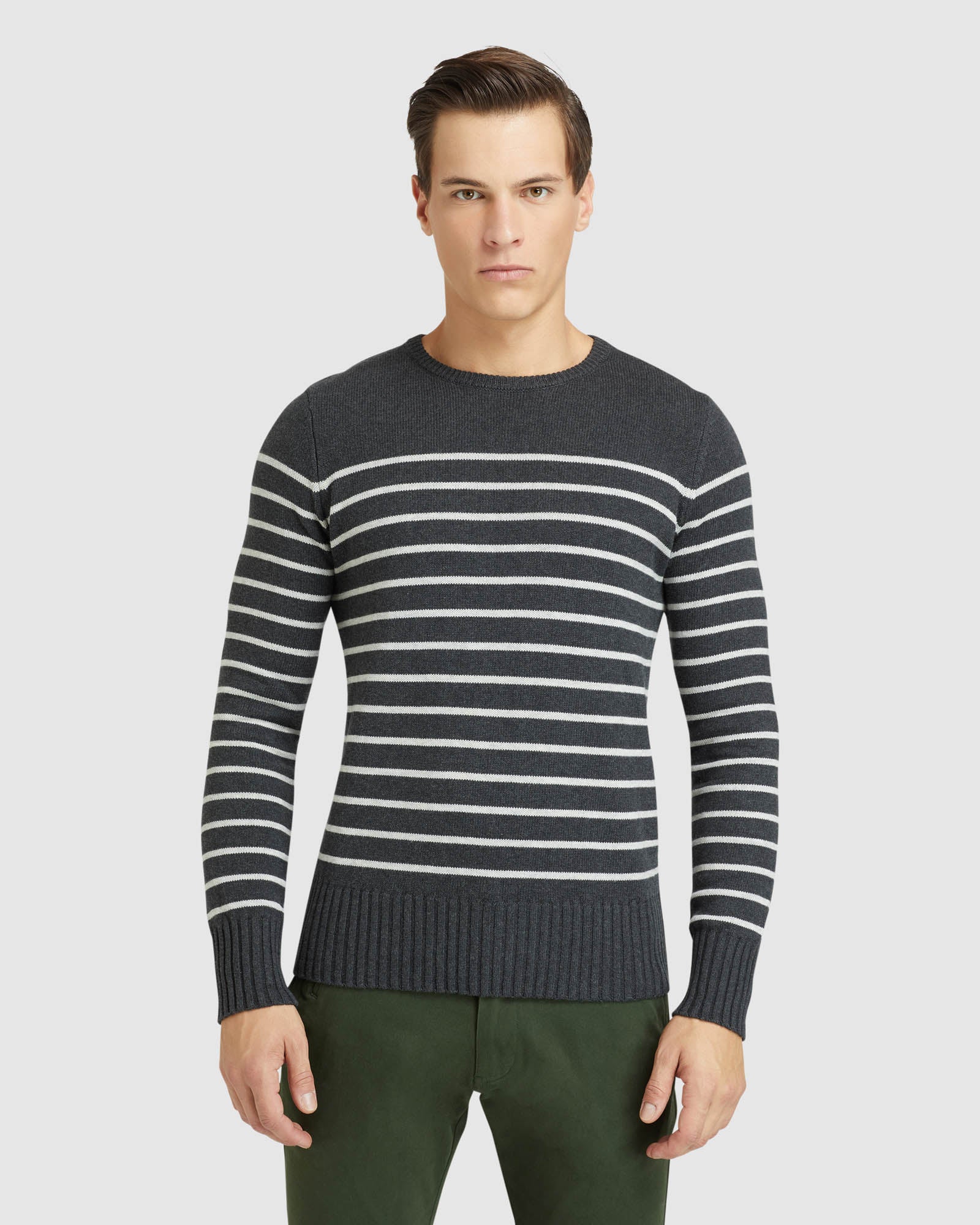 CARLO STRIPED KNIT