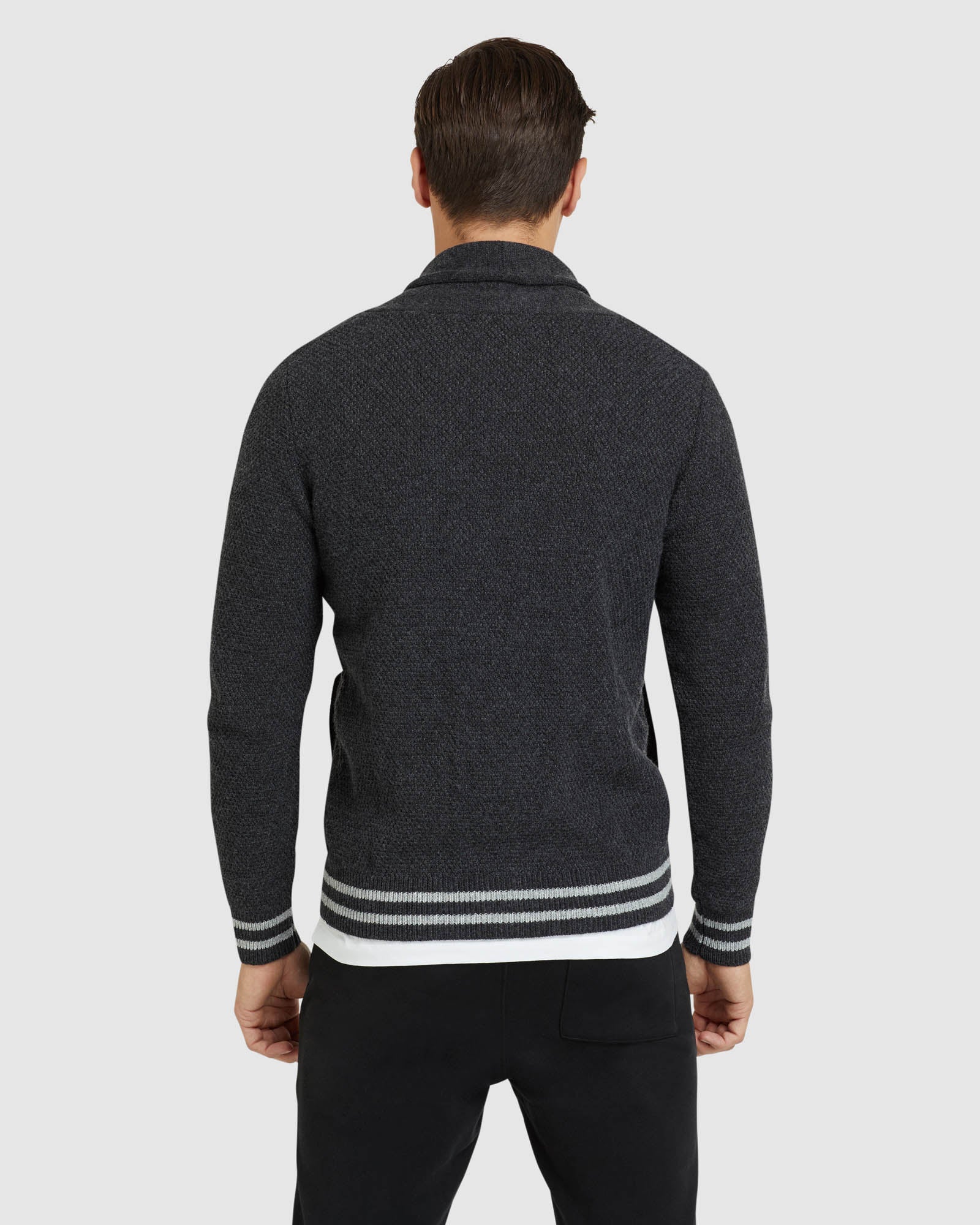 JORDAN SHAWL NECK CARDIGAN