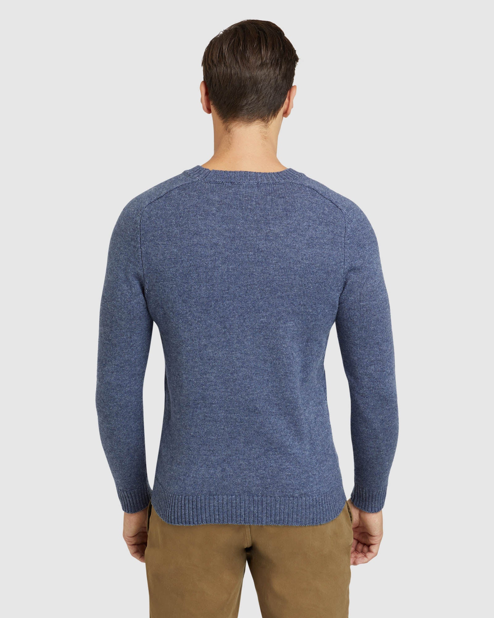 RITCHIE CREW NECK LAMBSWOOL KNIT