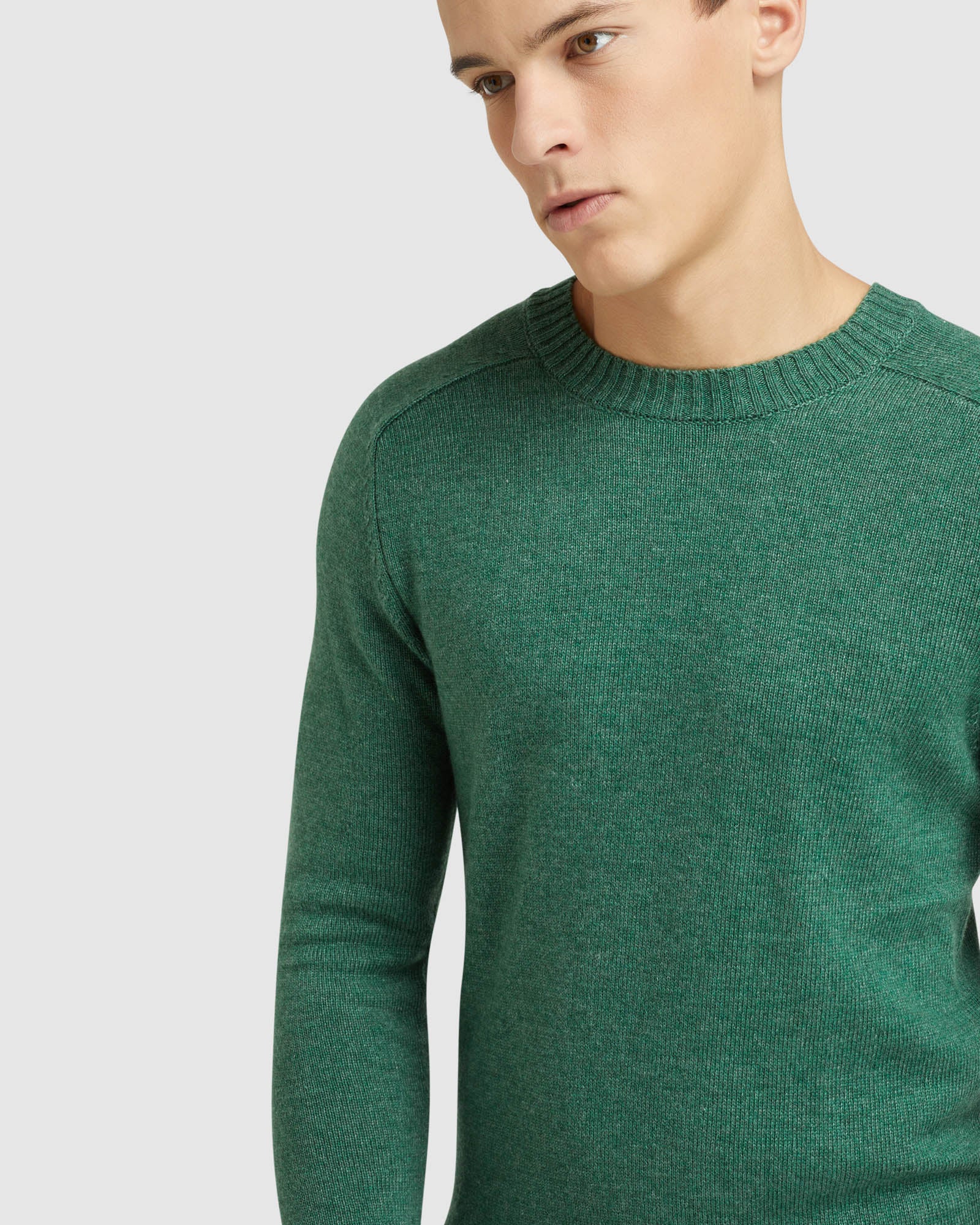 RITCHIE CREW NECK LAMBSWOOL KNIT