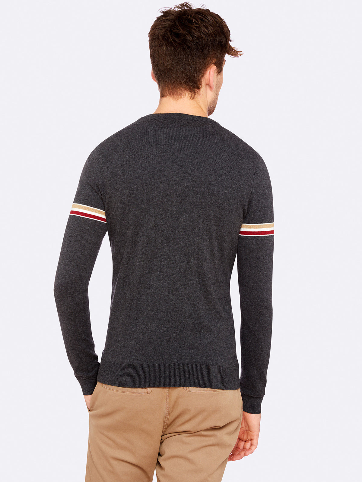 FINN STRIPE DETAIL KNIT