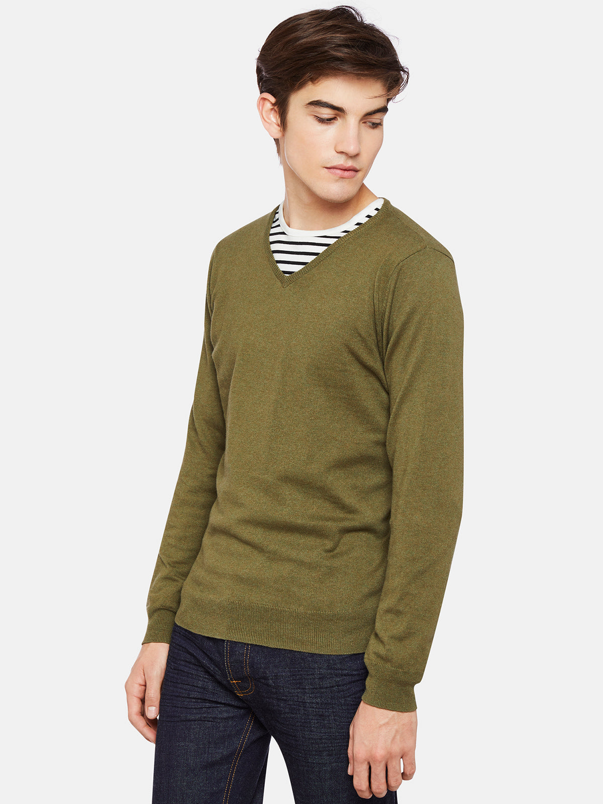 COTTON VNK CASHMERE BLEND KNIT