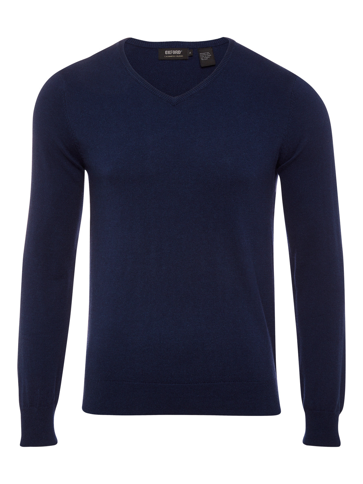 COTTON CASHMERE VNECK PULLOVER