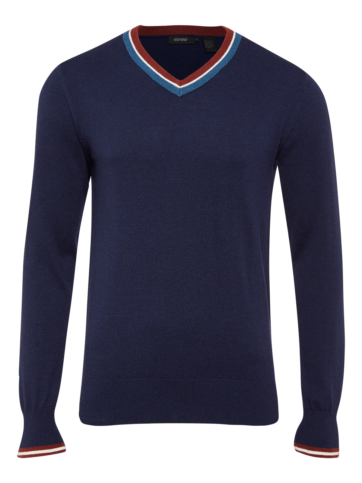 JAX TIPPING V-NECK PULLOVER