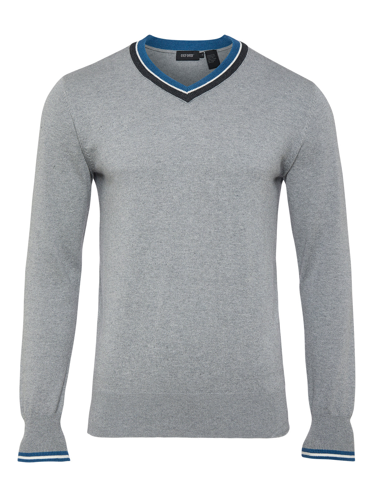 JAX TIPPING V-NECK PULLOVER