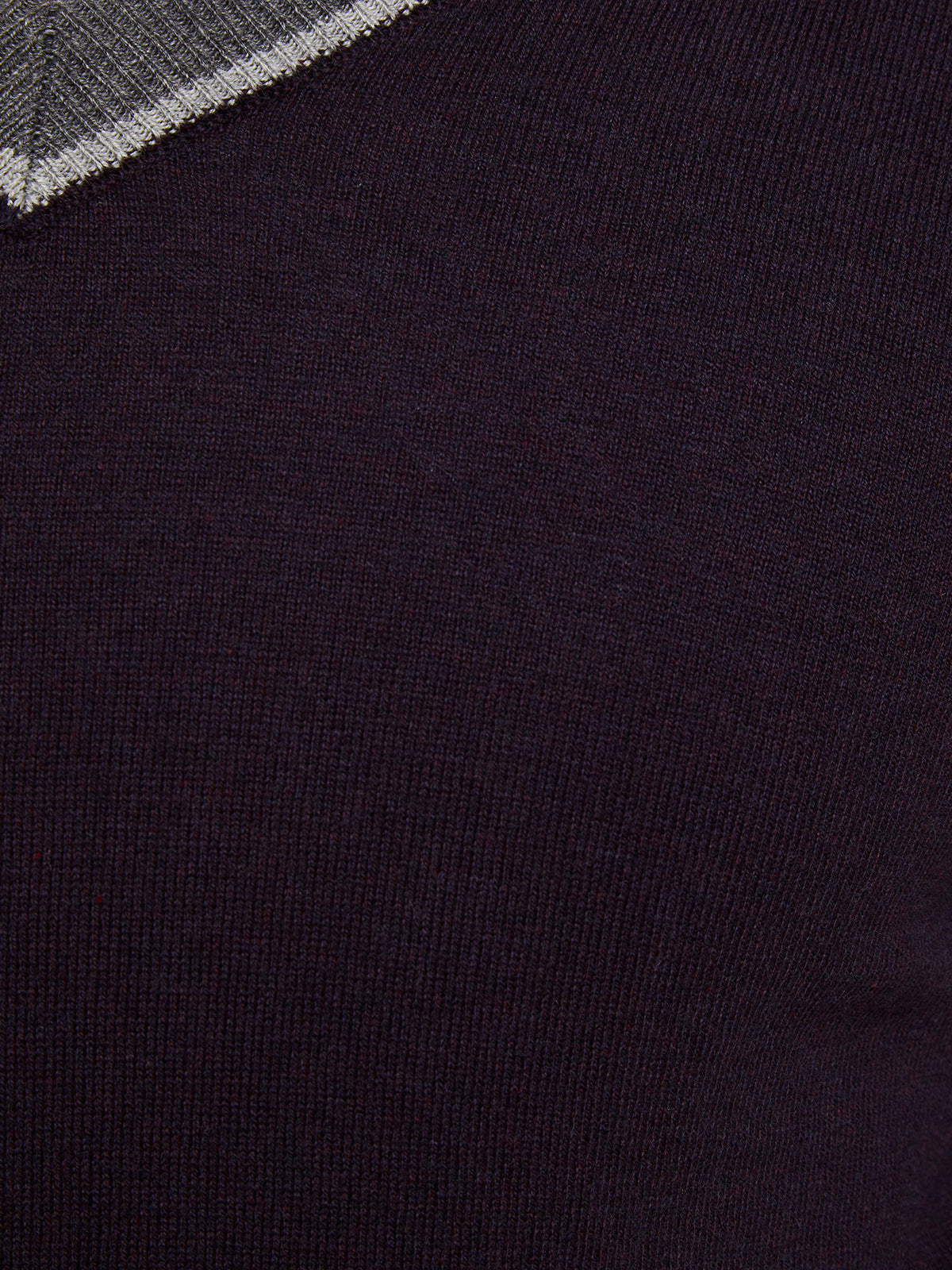 CEDRIC COTTON/CASHMERE VNECK KNIT