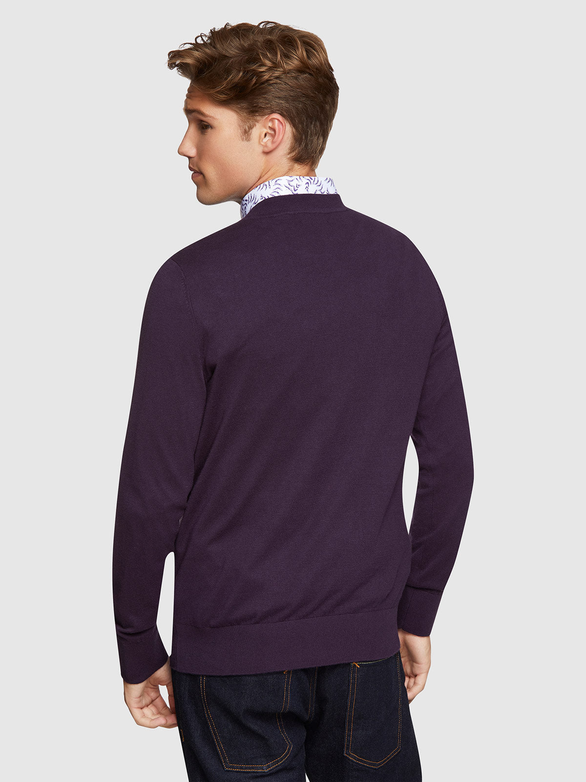 RUPERT COTTON/CASHMERE CREW NECK