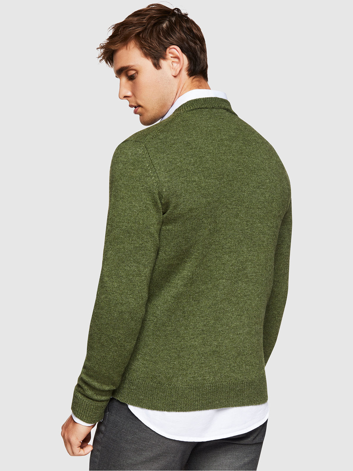 BENSON LAMBSWOOL V-NECK KNIT