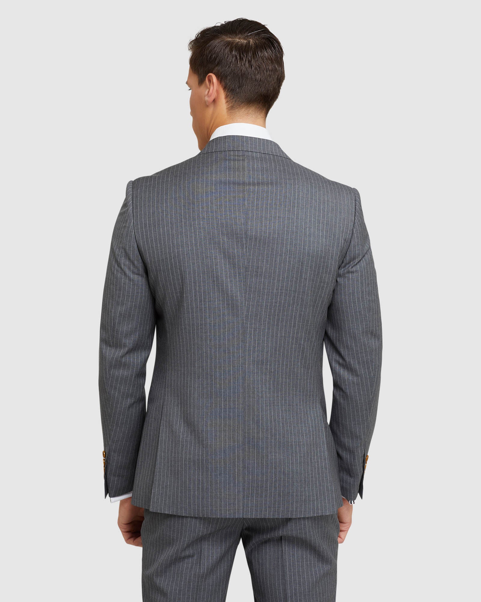 BYRON ITALIAN WOOL STRIPED JACKET