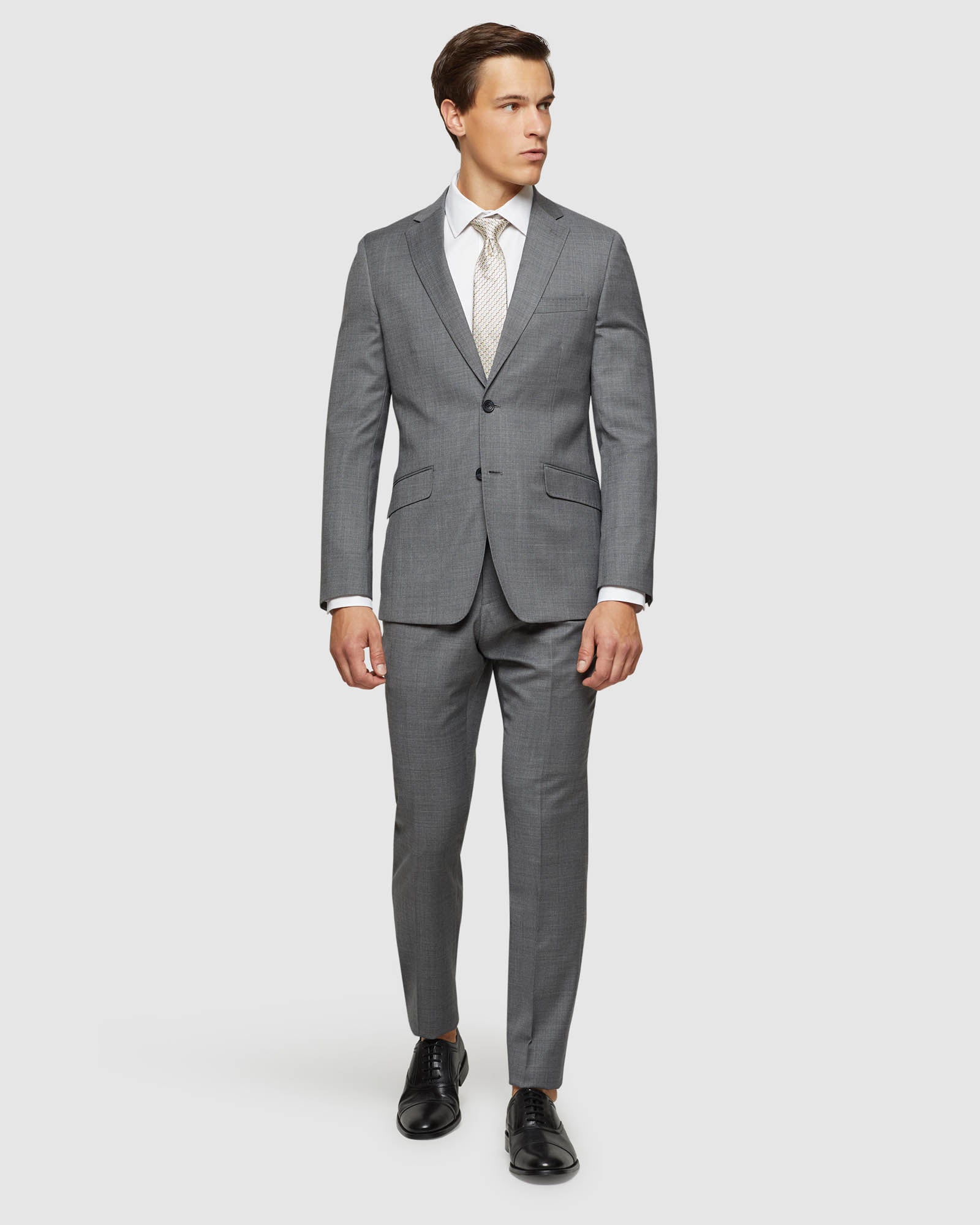 HOPKINS WOOL STRETCH SUIT TROUSER