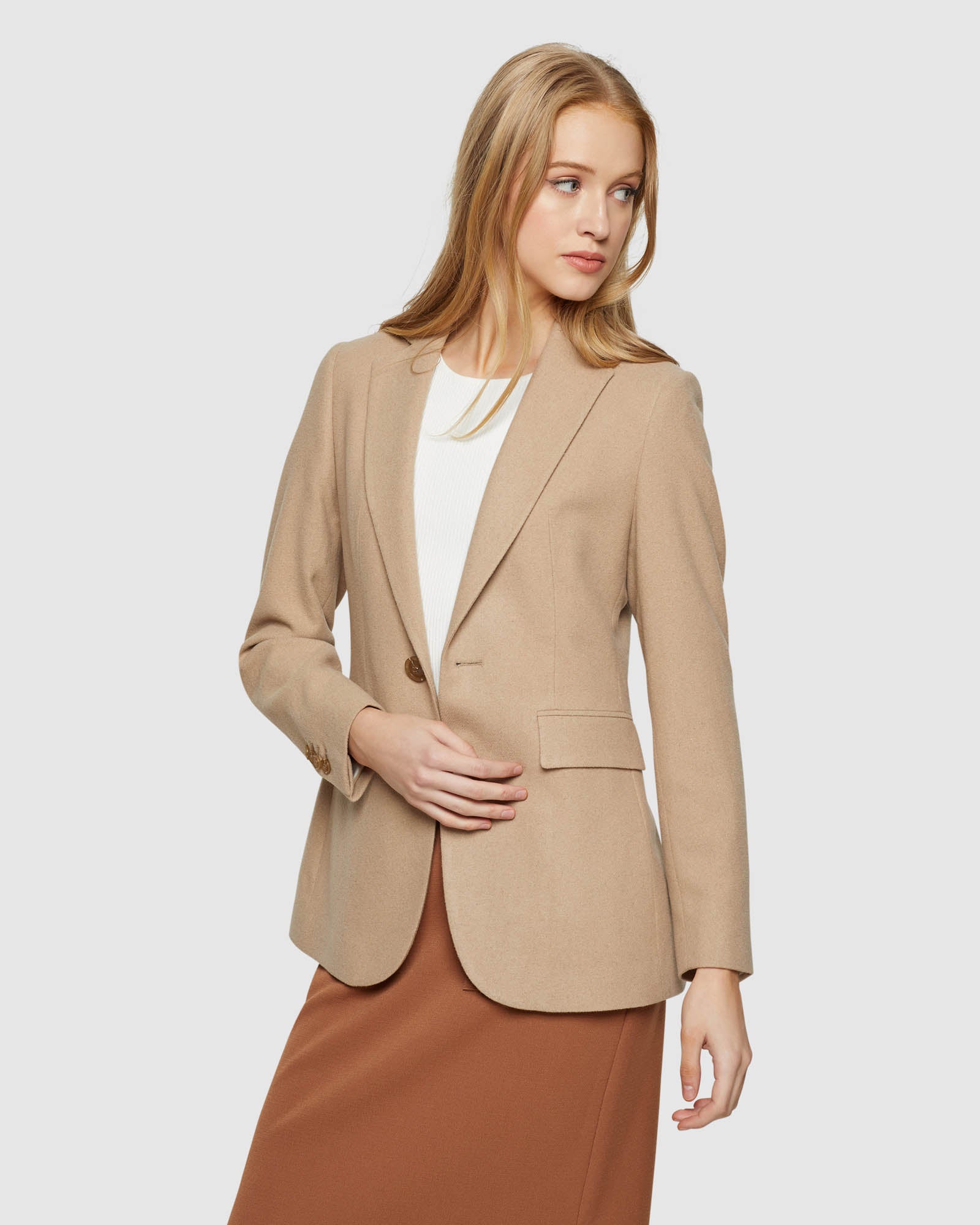 LOLA WOOL BLEND BLAZER