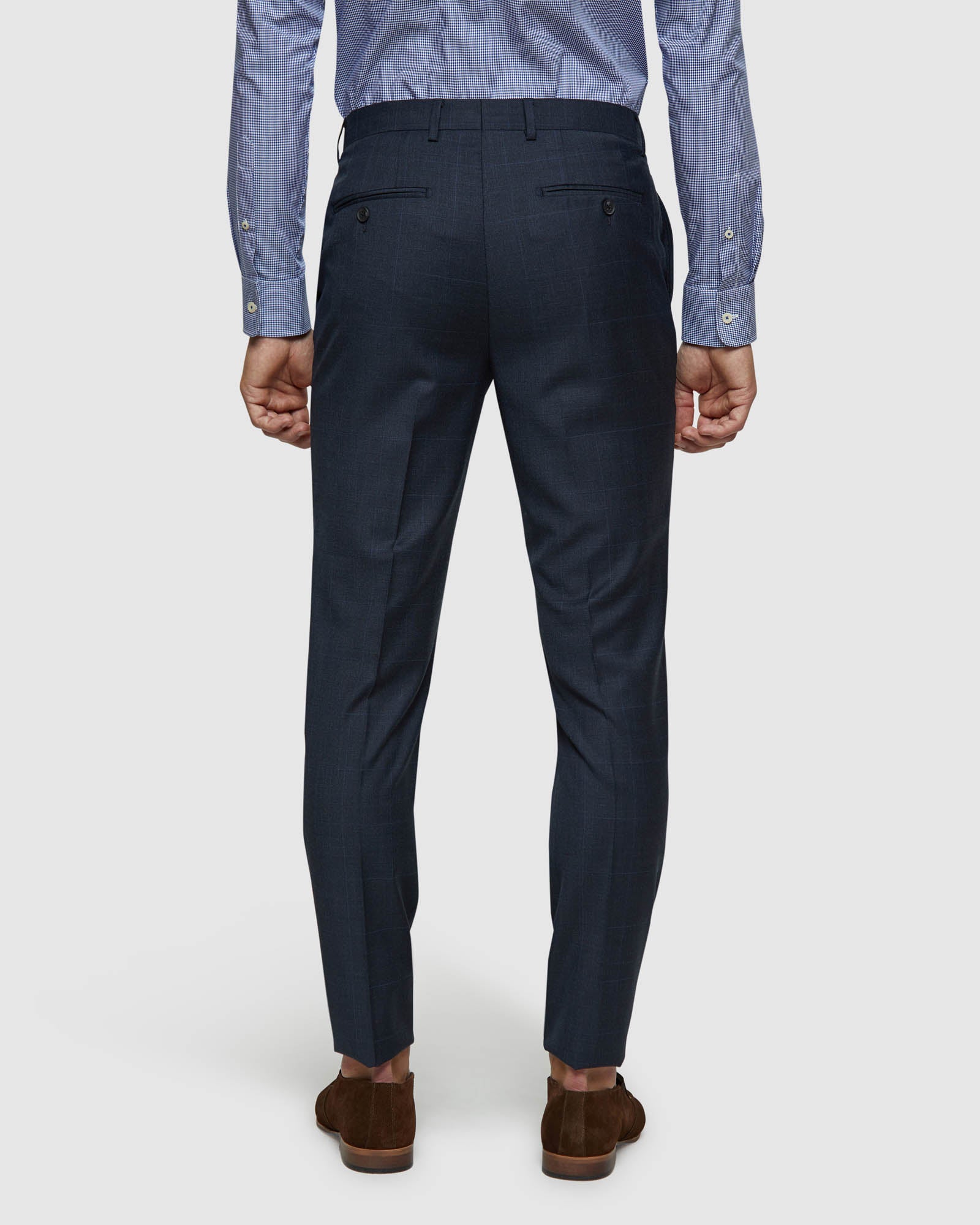 BYRON WOOL SUIT TROUSERS