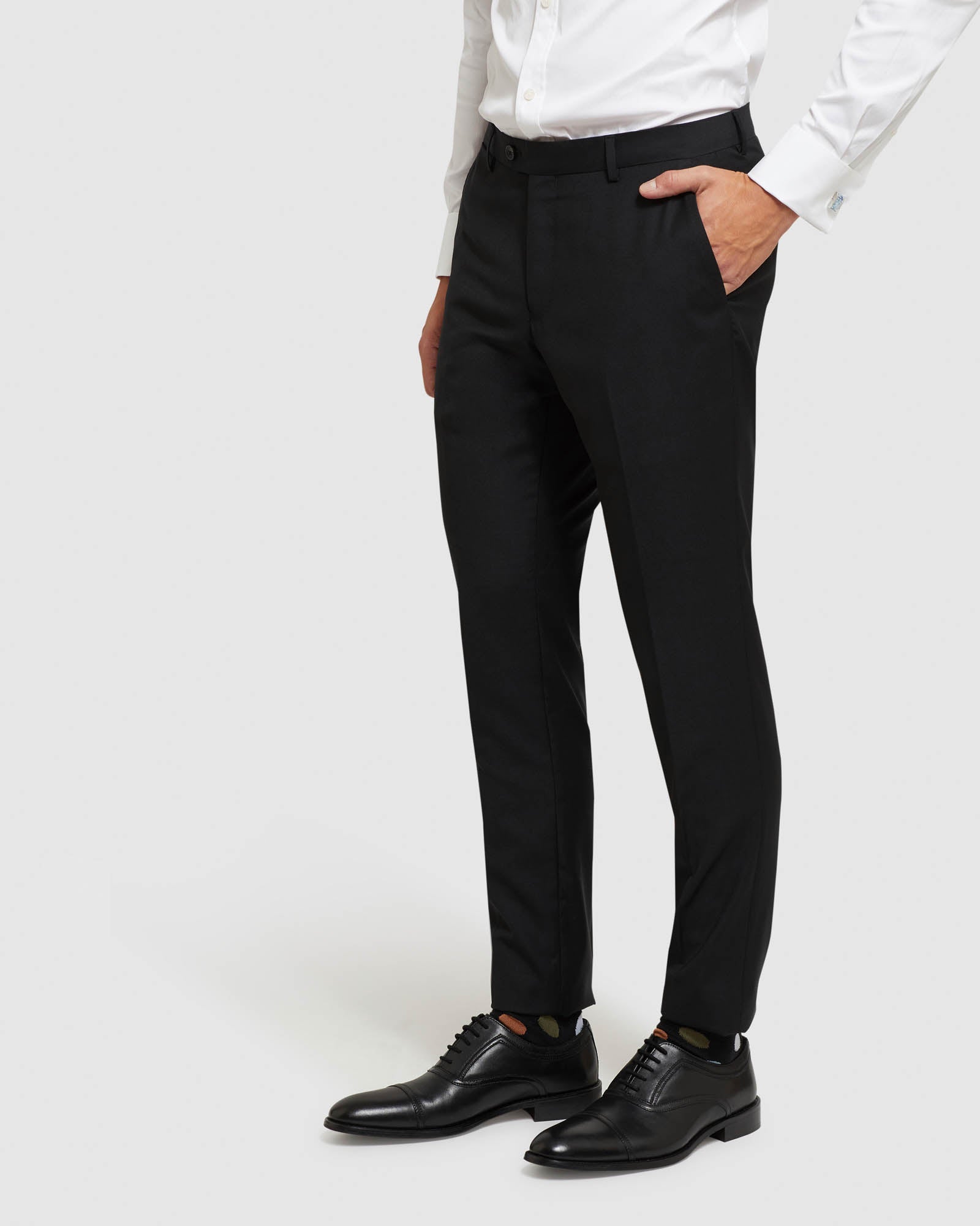 AUDEN WOOL SUIT TROUSERS