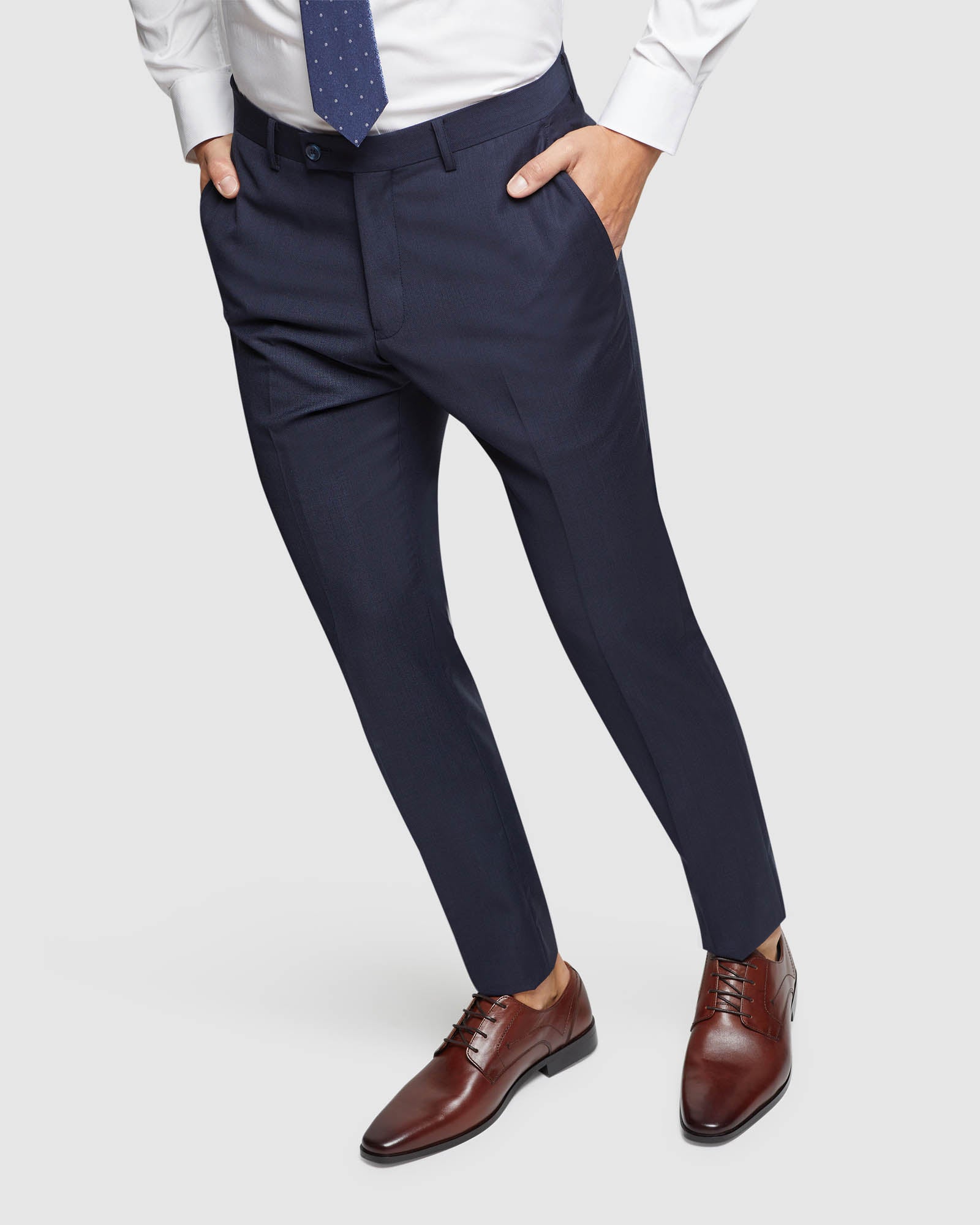 HOPKINS WOOL SUIT TROUSERS