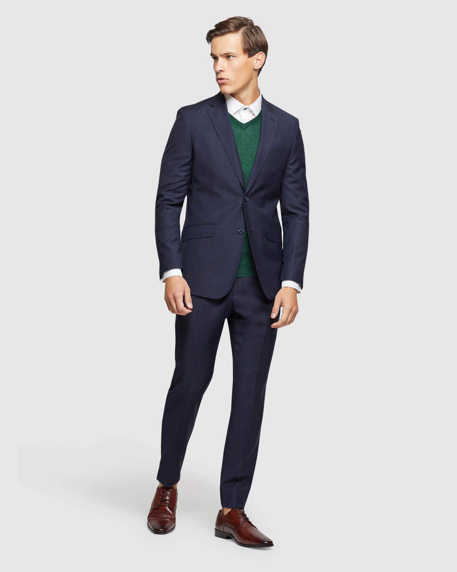 HOPKINS WOOL SUIT TROUSERS