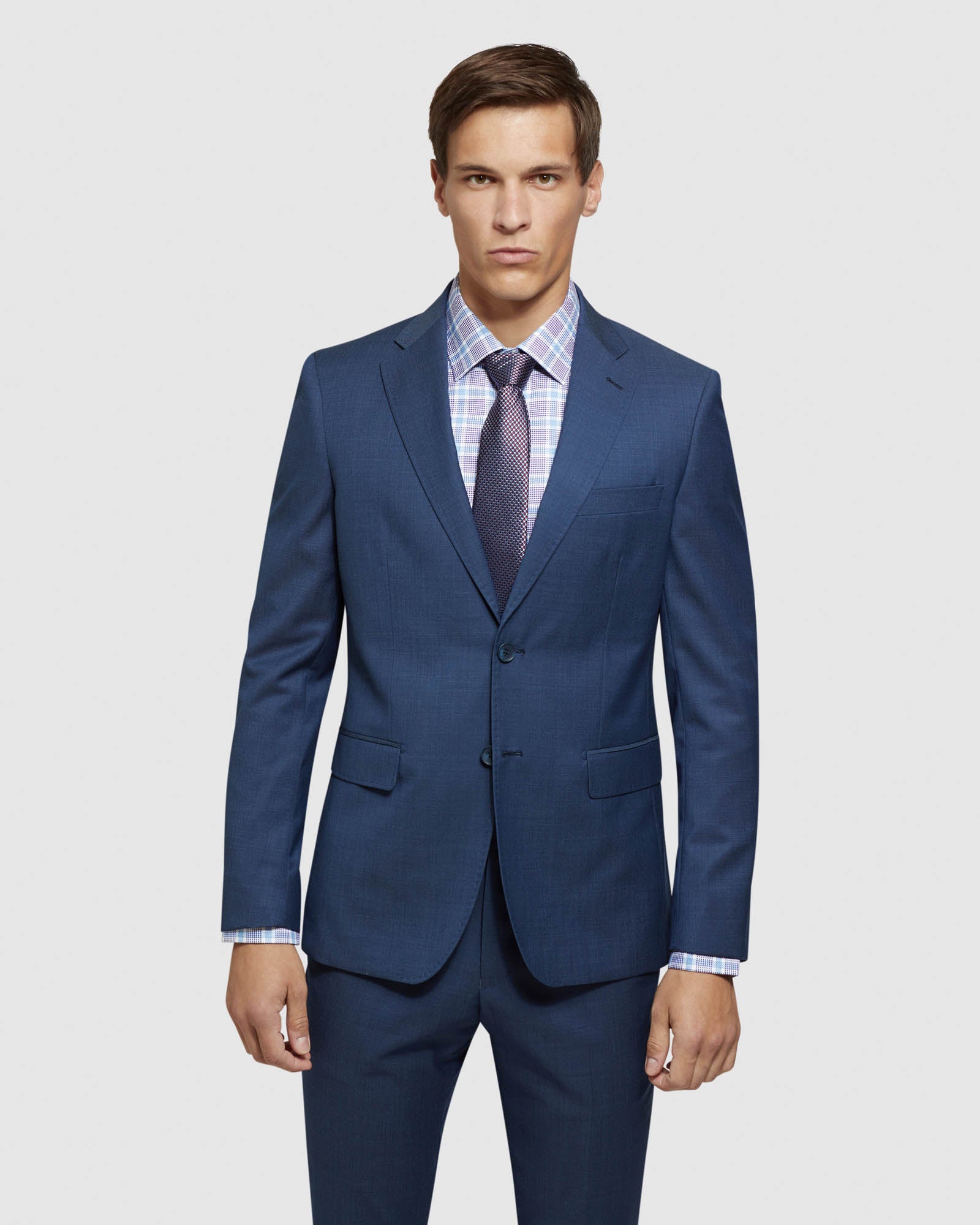 BYRON WOOL STRETCH SUIT JACKET