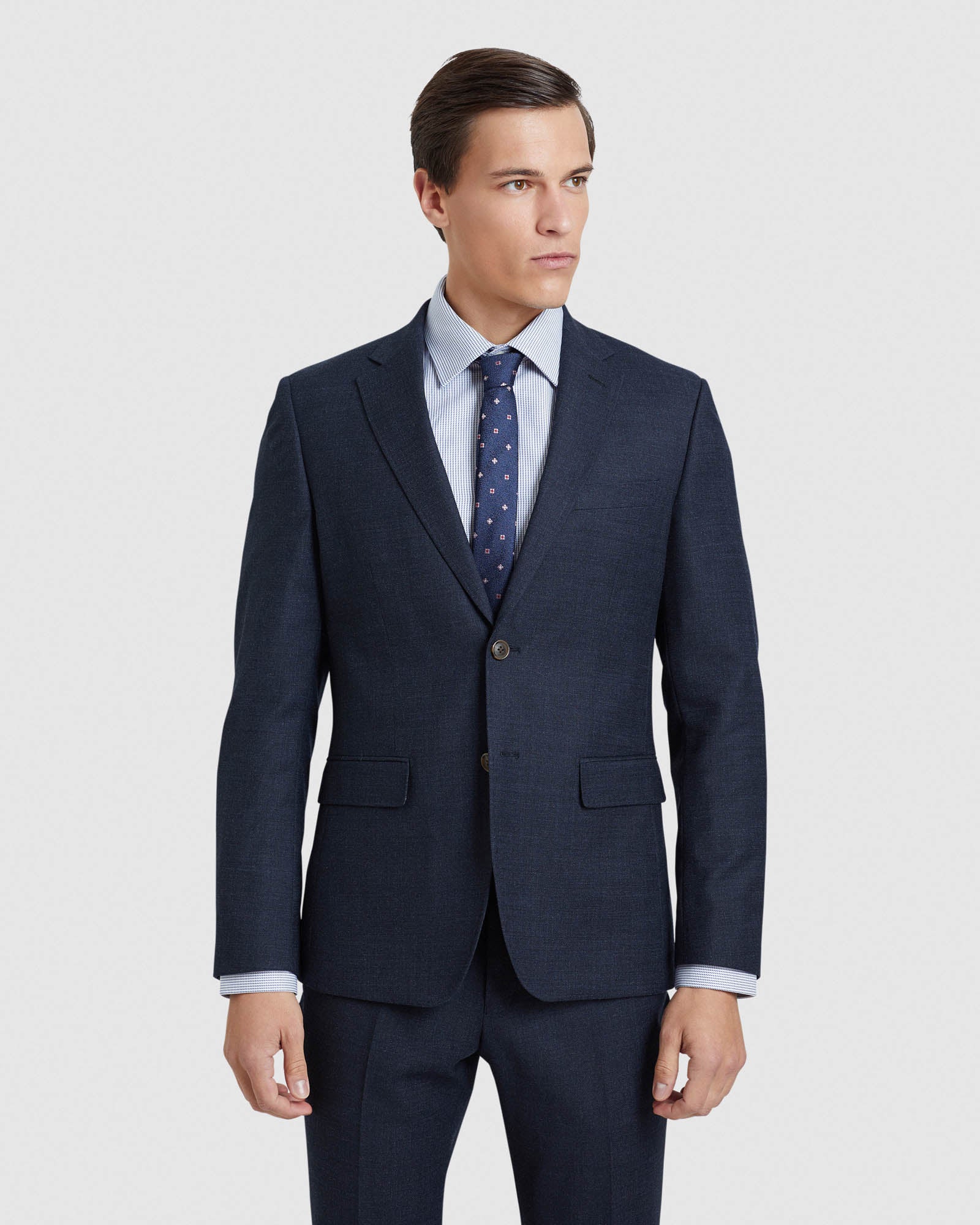 BYRON WOOL STRETCH SUIT JACKET