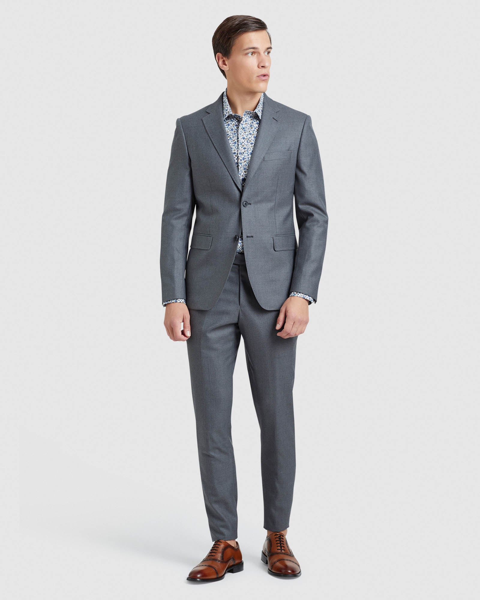 BYRON WOOL STRETCH SUIT JACKET