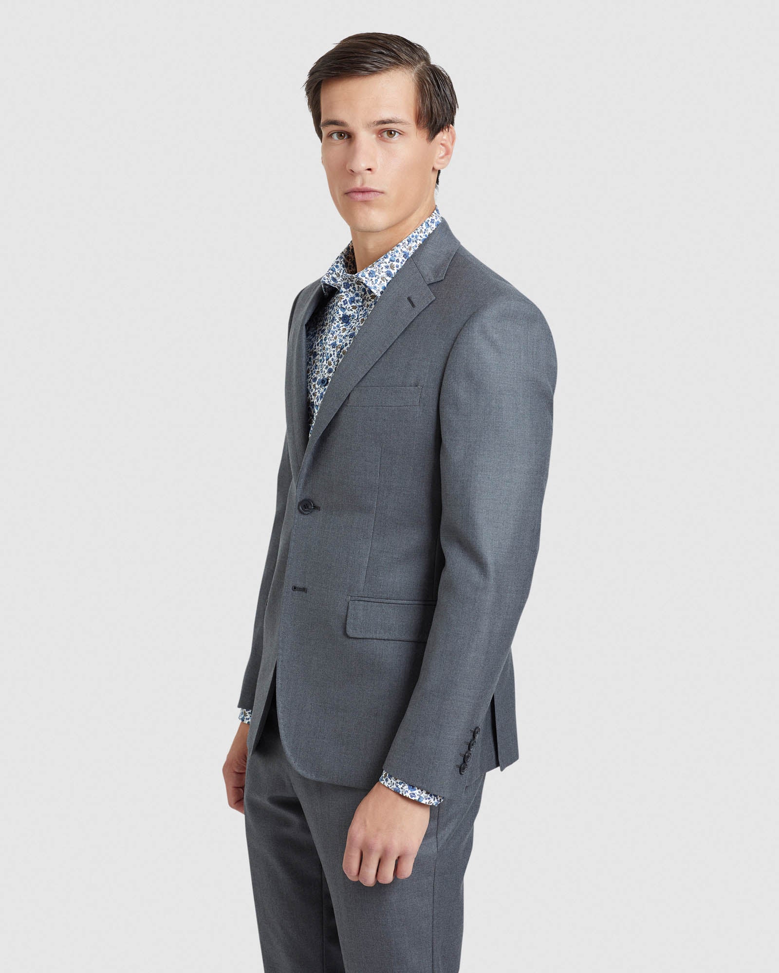 BYRON WOOL STRETCH SUIT JACKET